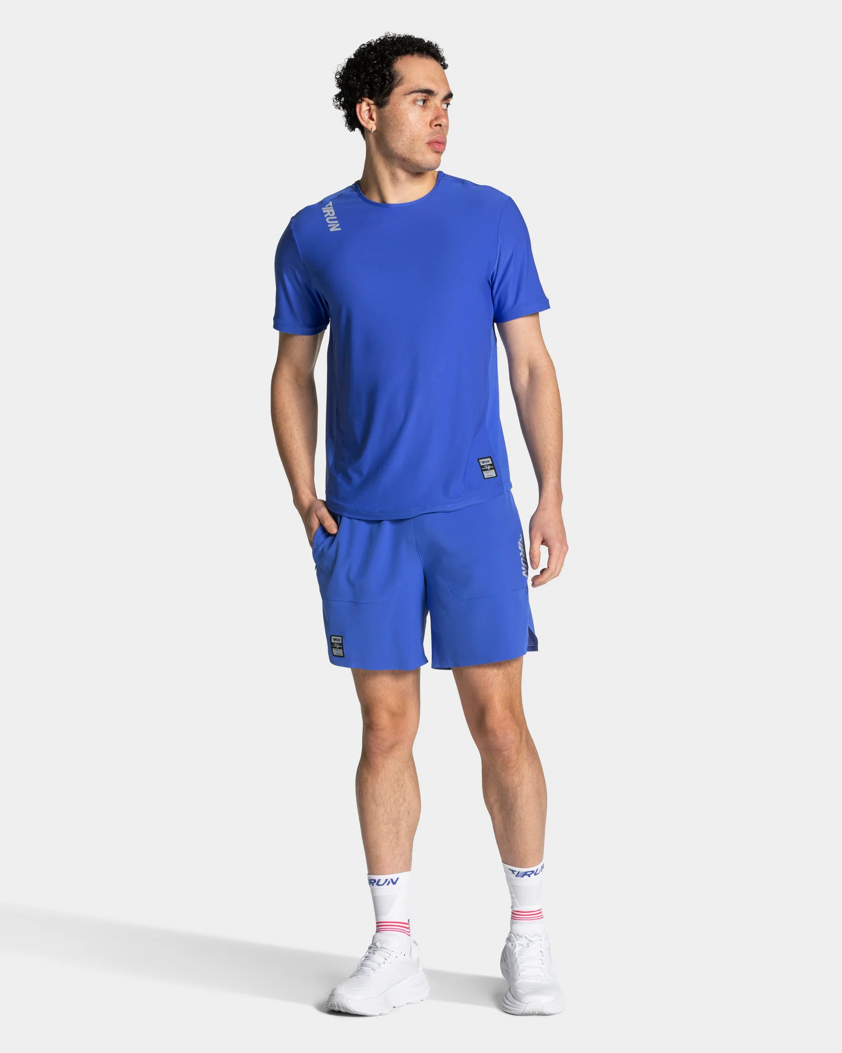 RUN T-Shirt "Royalblau" - Image 3