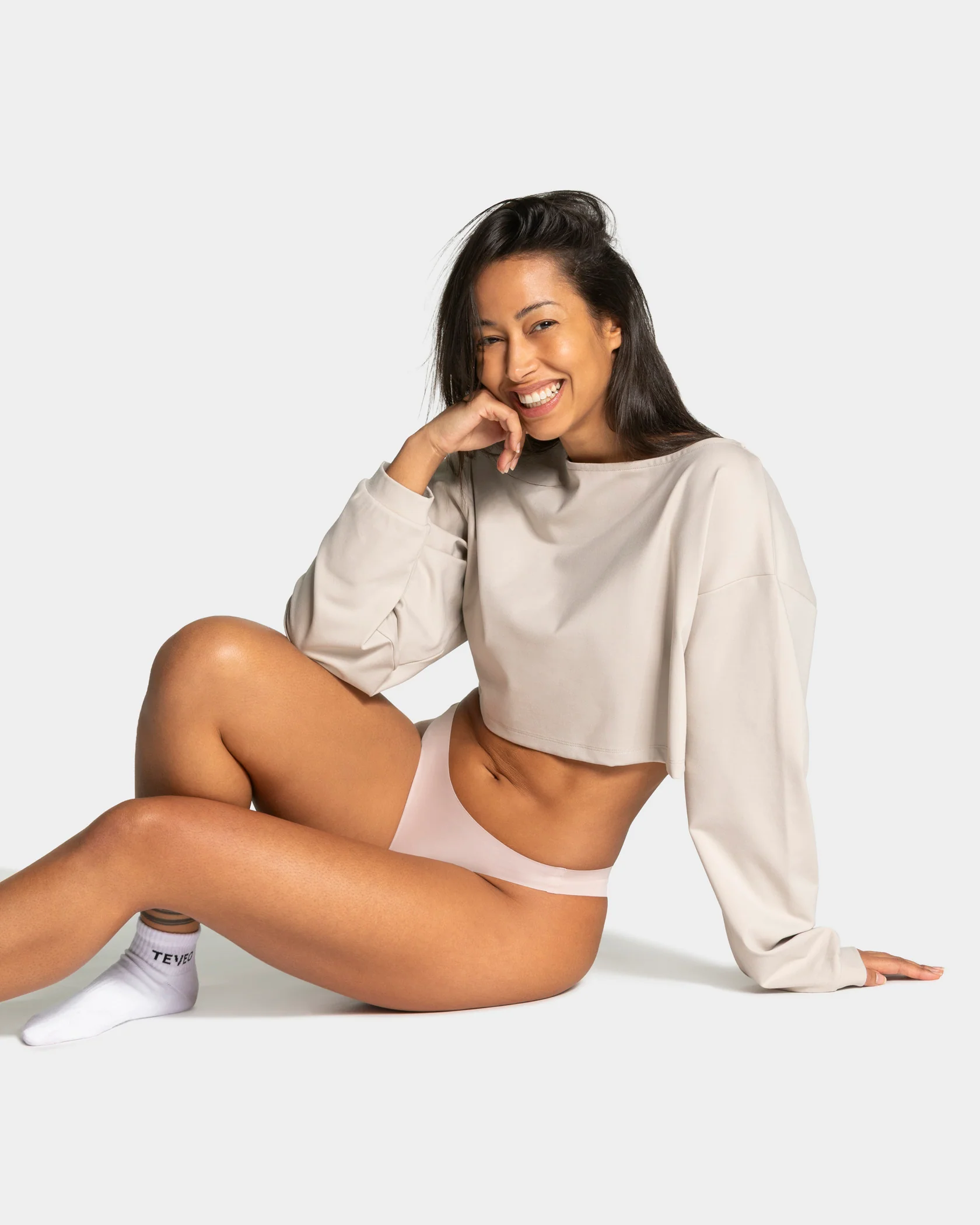 Seamless Ultralight Tanga (5er-Pack) "Greige" - Image 4