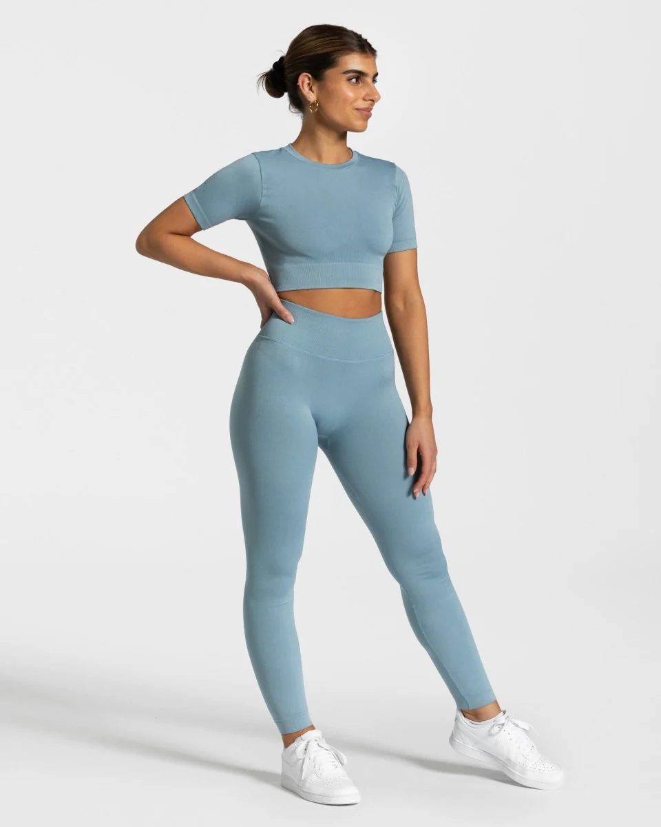 Sensation Leggings "Stahlblau" - Image 3