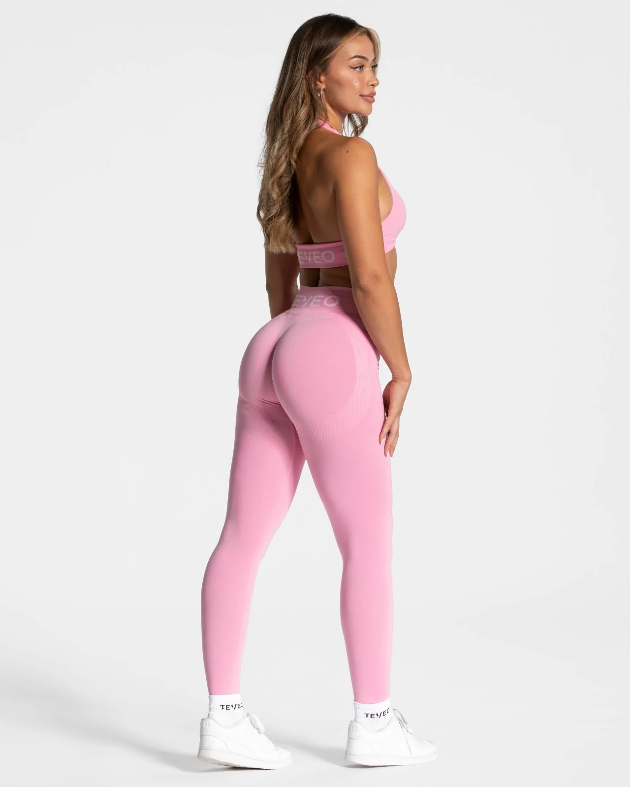 Signature Scrunch Leggings "Pink" - Image 5