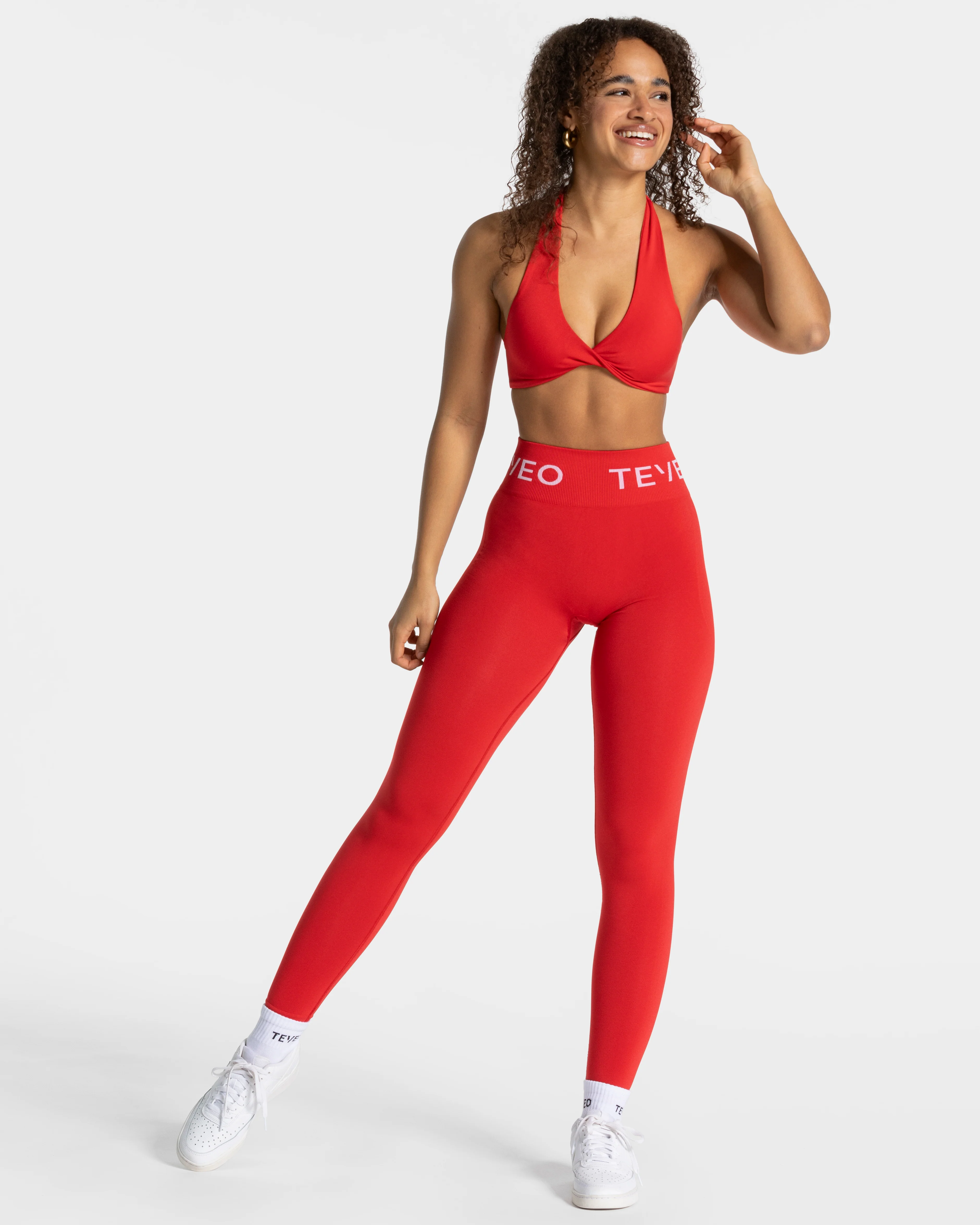 Signature Covert Scrunch Leggings "Rot" - Image 4