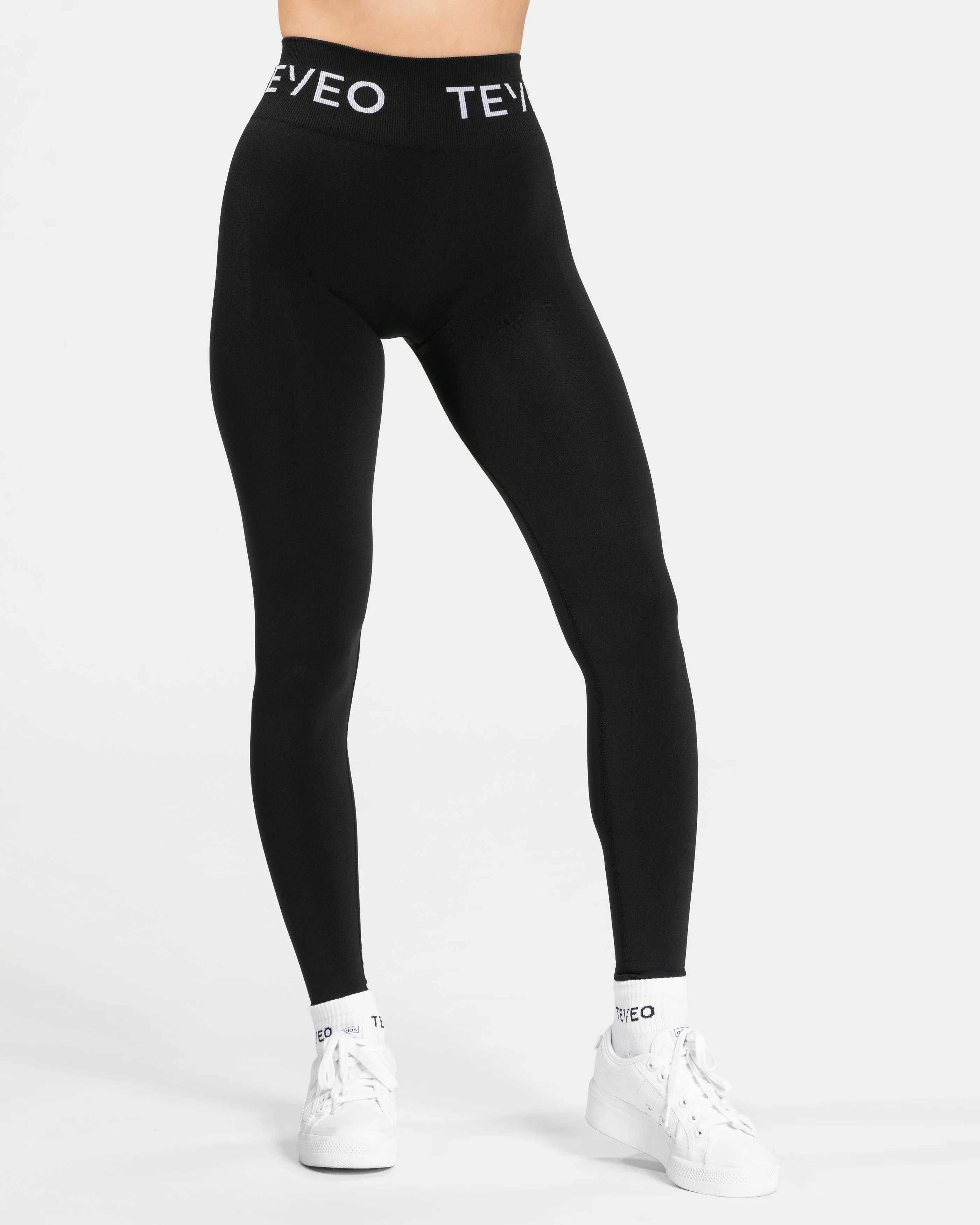 Signature Covert Scrunch Leggings "Schwarz" - Image 2