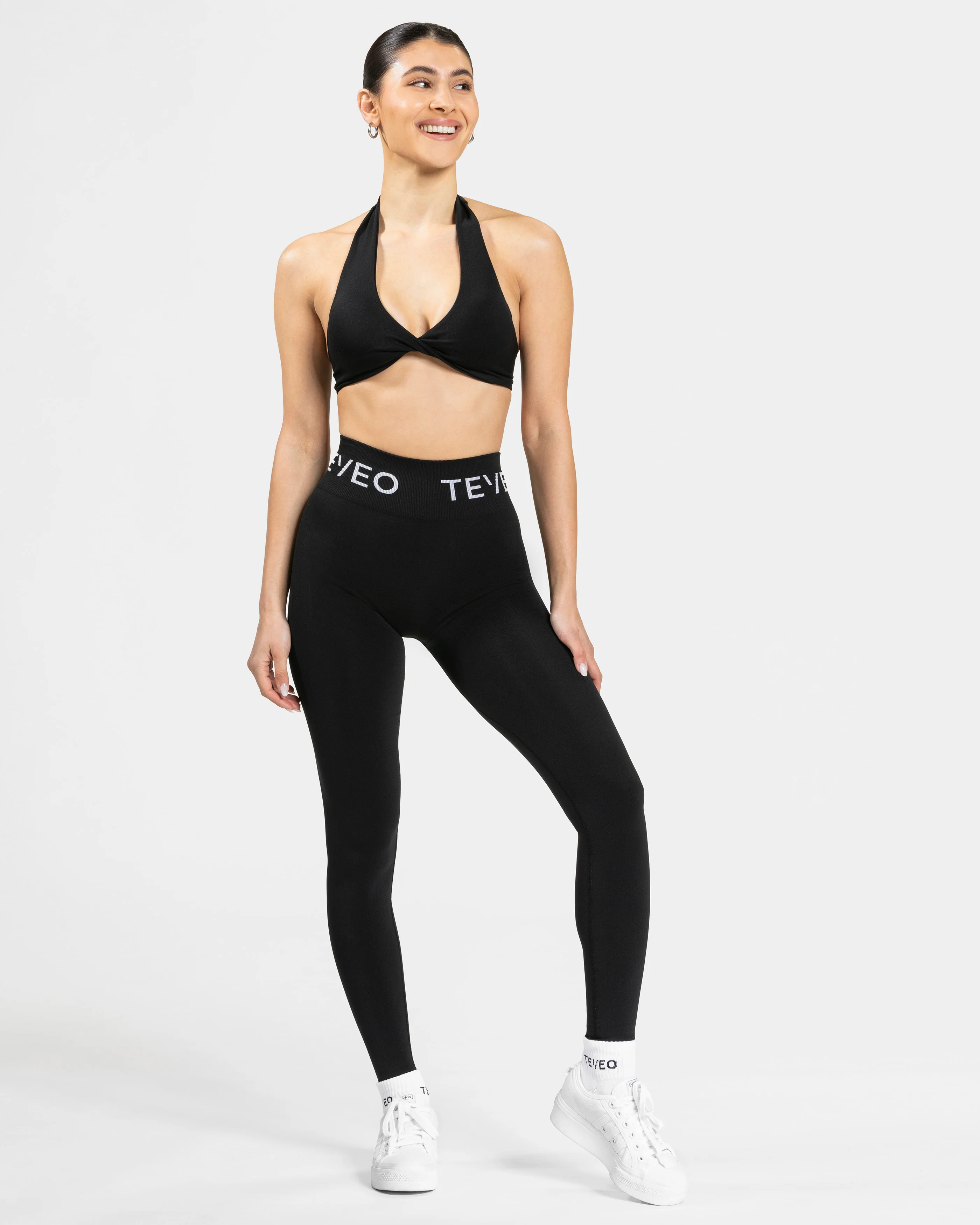 Signature Covert Scrunch Leggings "Schwarz" - Image 3