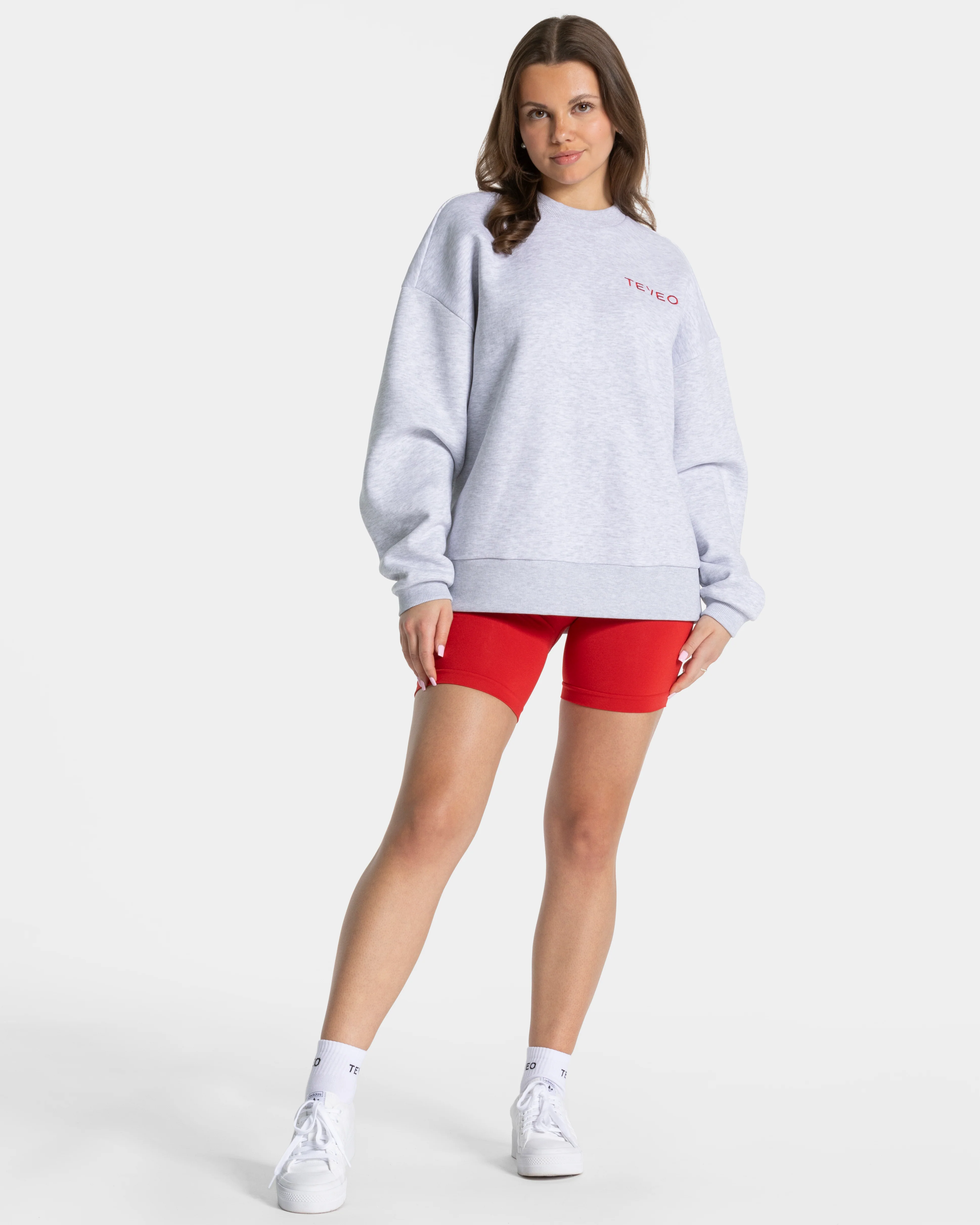 Signature Oversized Sweater "Hellgrau" - Image 3