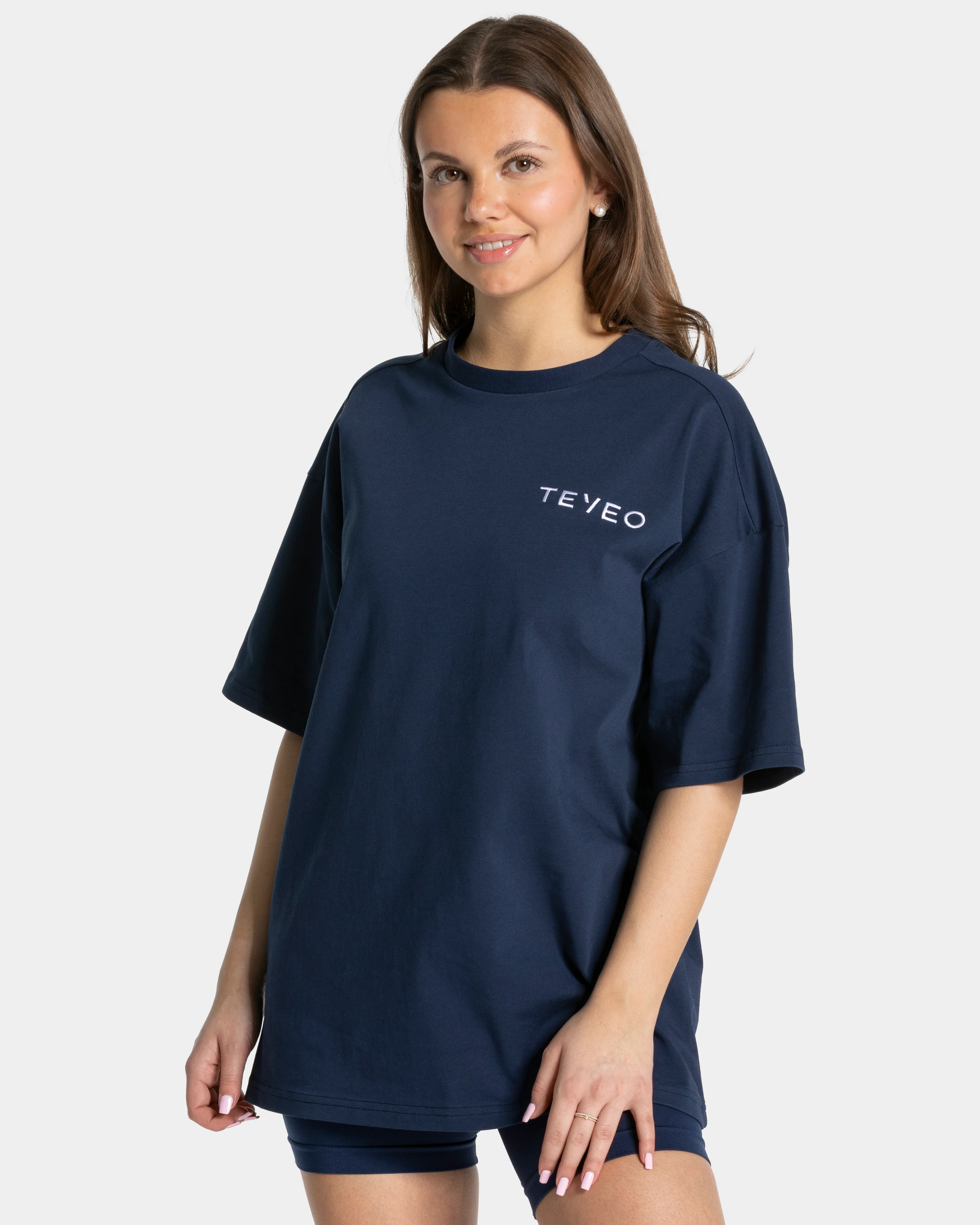 Signature Oversized T-Shirt "Dunkelblau" - Image 2