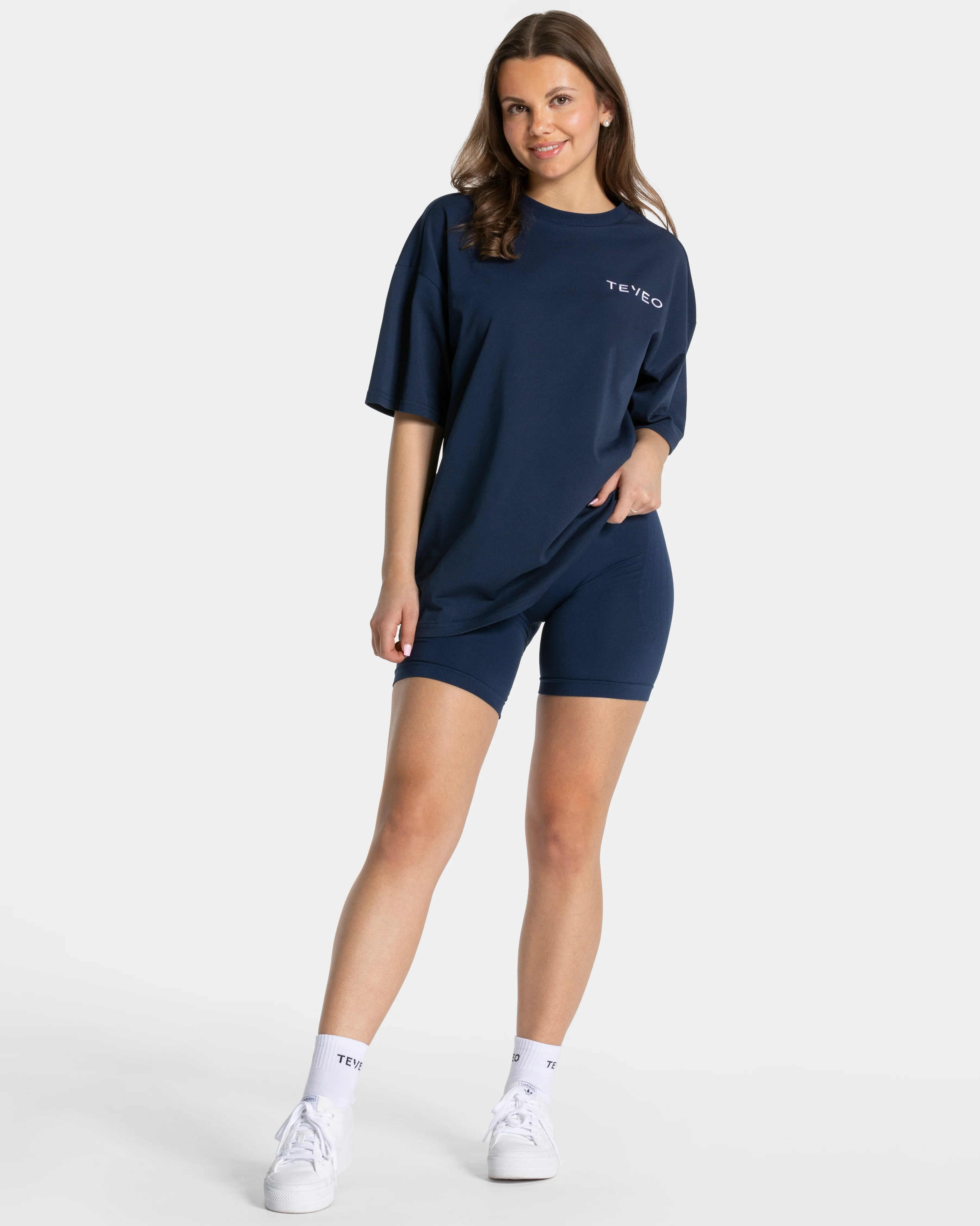 Signature Oversized T-Shirt "Dunkelblau" - Image 3