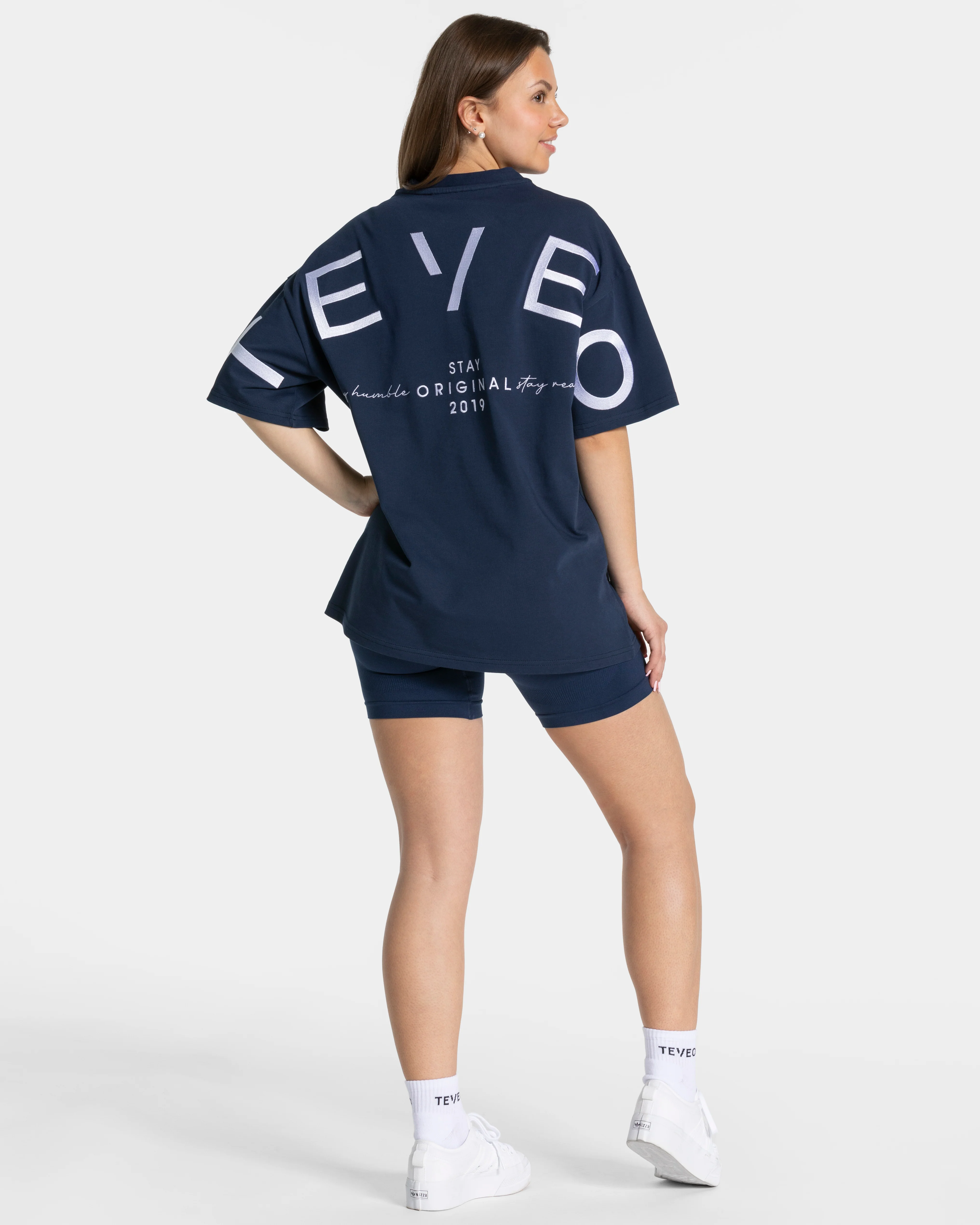 Signature Oversized T-Shirt "Dunkelblau" - Image 5