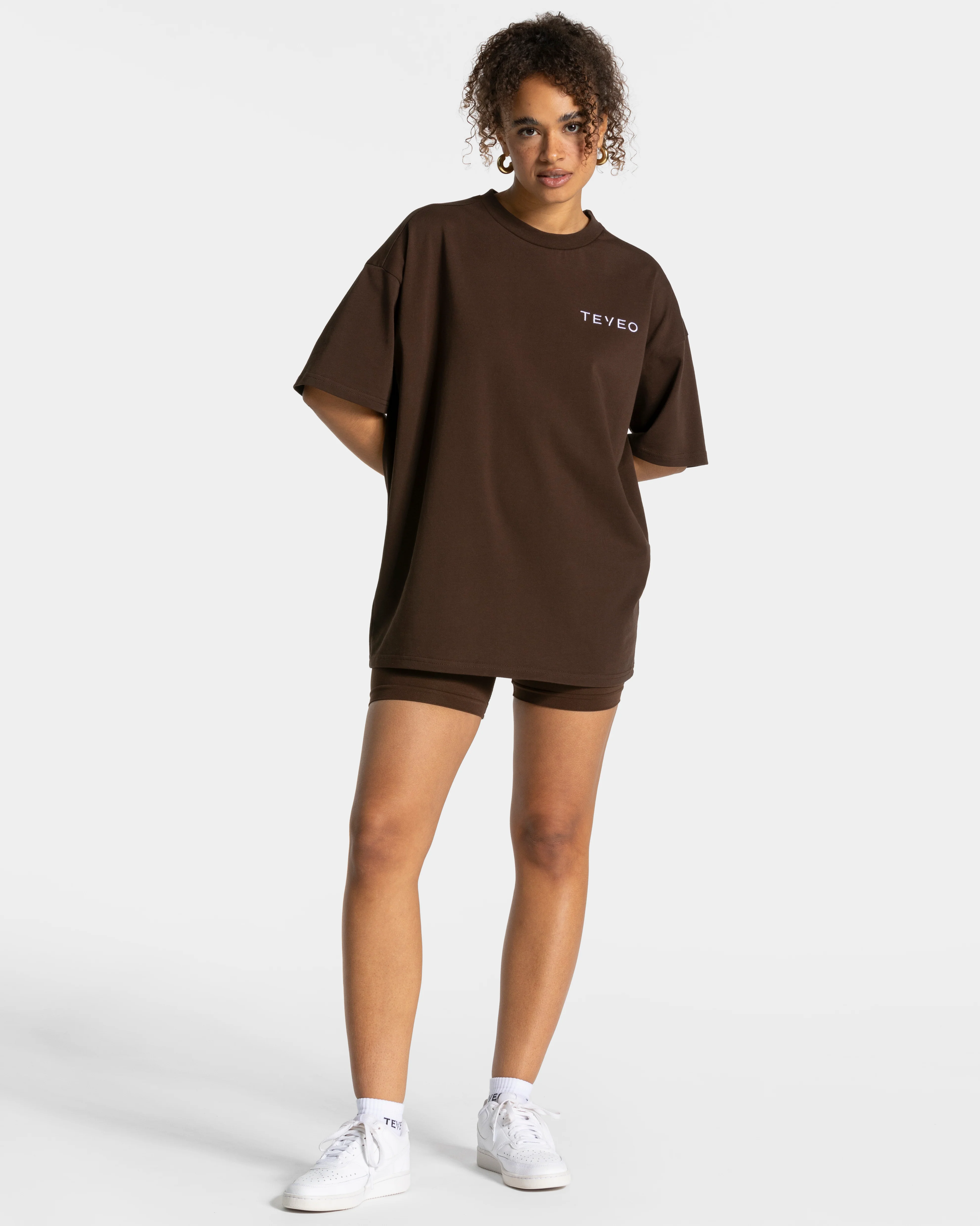 Signature Oversized T-Shirt "Dunkelbraun" - Image 3