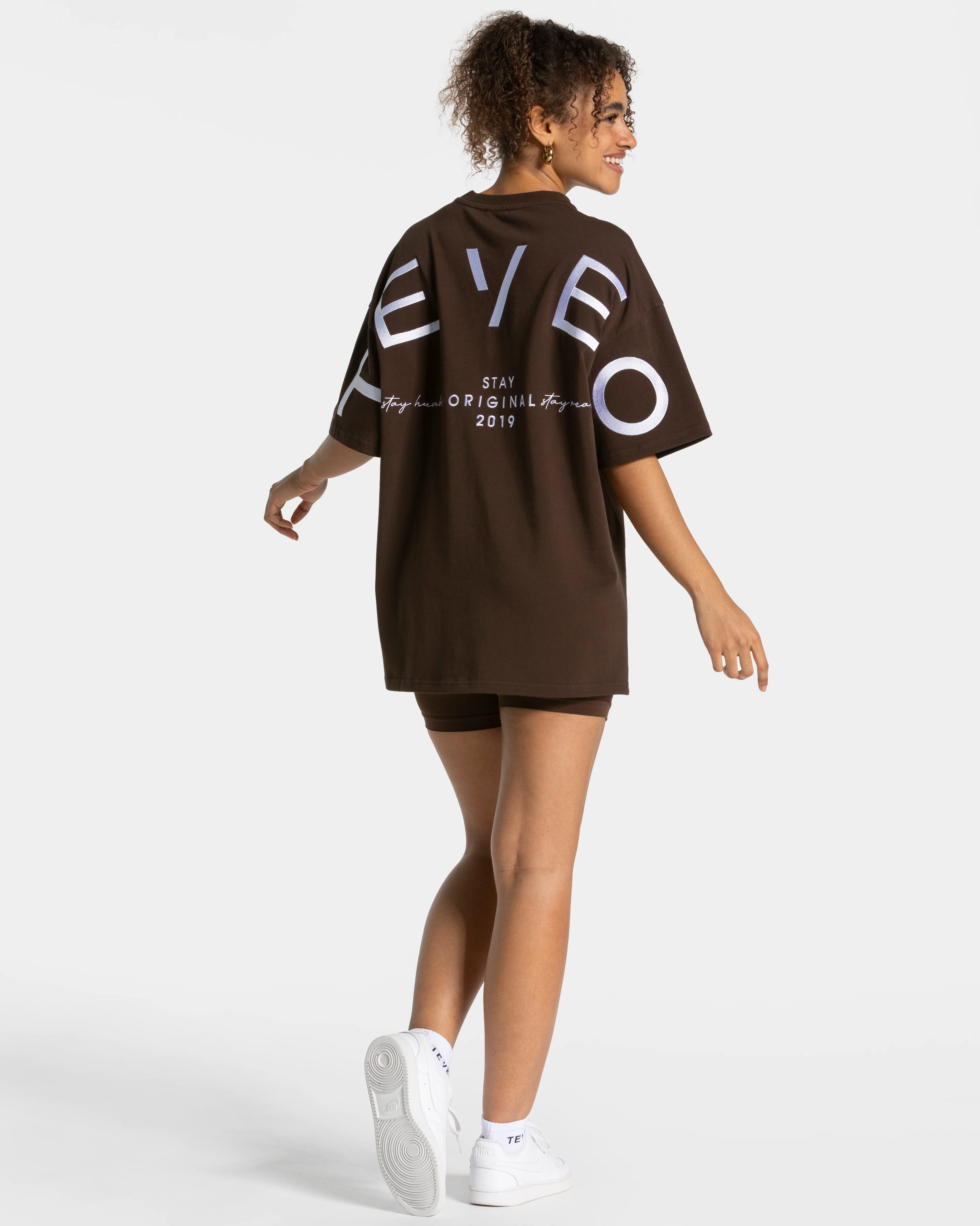 Signature Oversized T-Shirt "Dunkelbraun" - Image 5