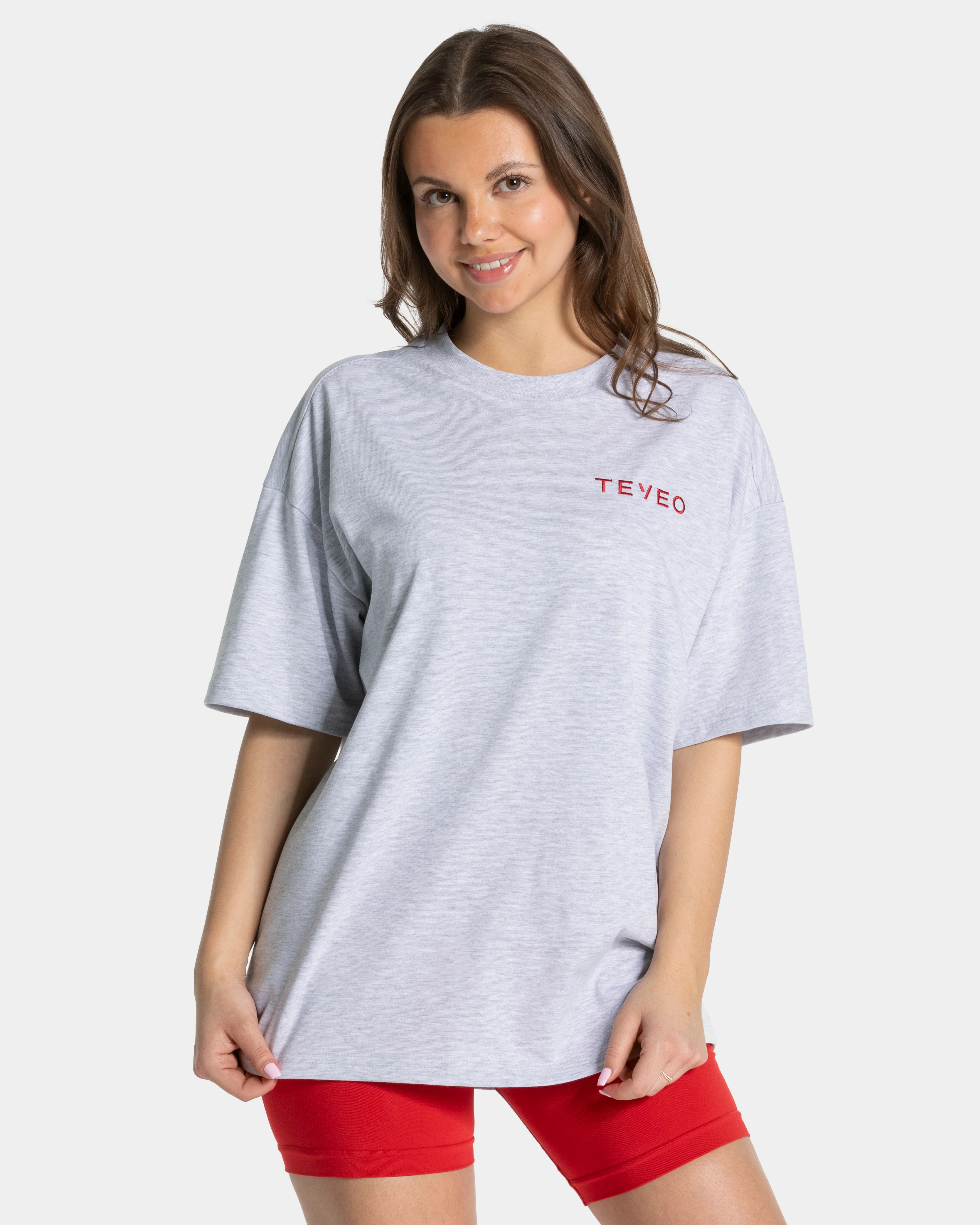 Signature Oversized T-Shirt "Hellgrau" - Image 2