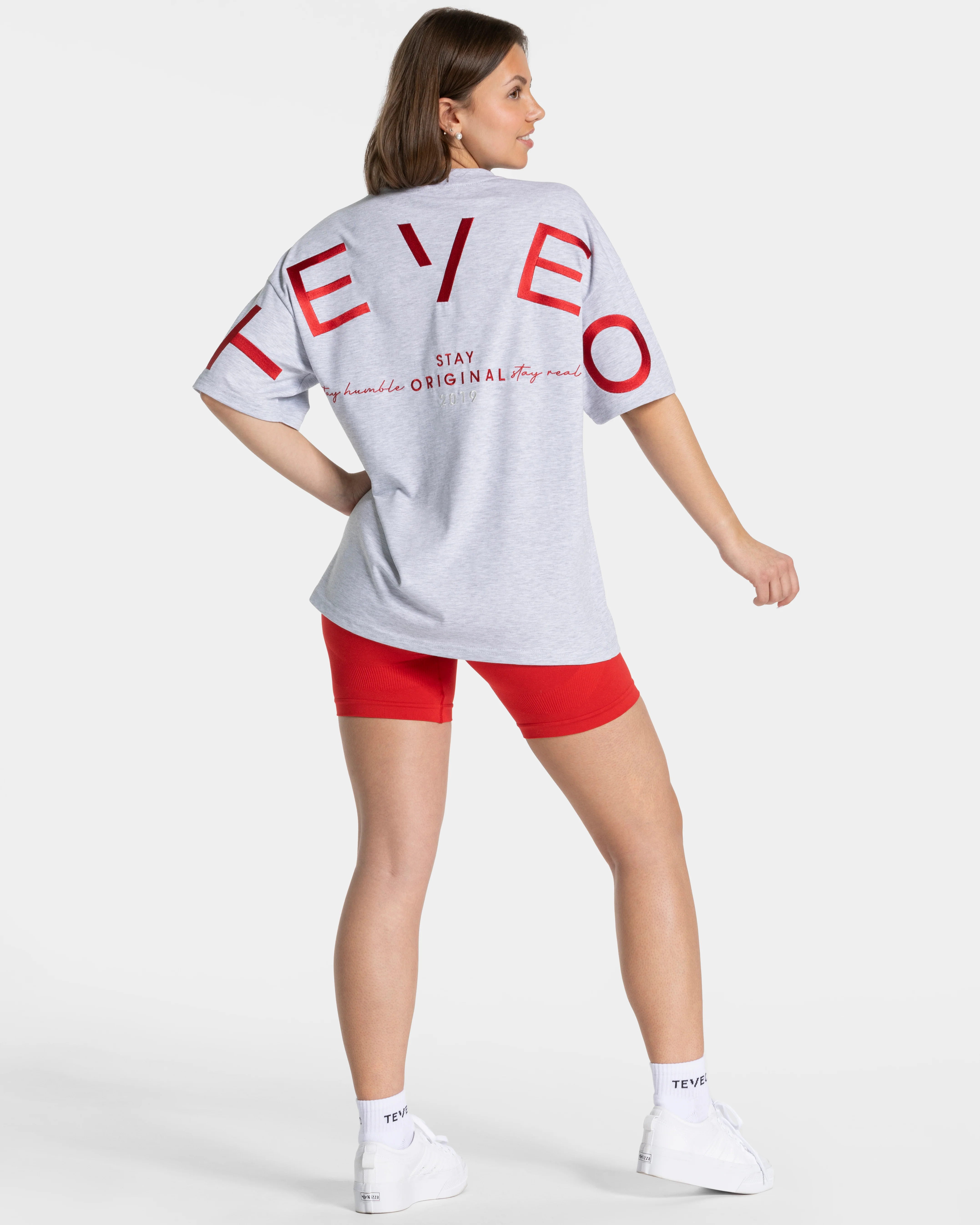 Signature Oversized T-Shirt "Hellgrau" - Image 5