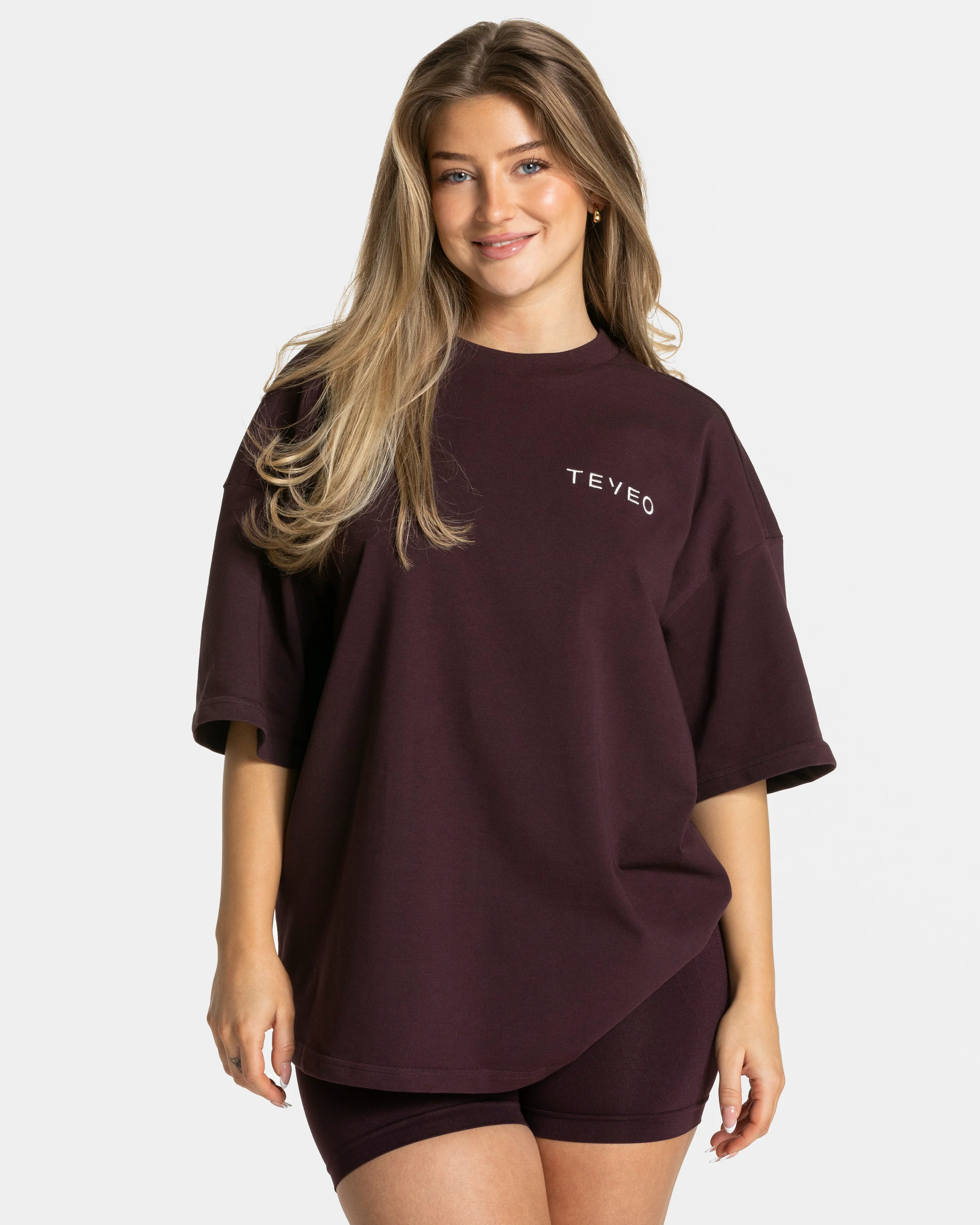Signature Oversized T-Shirt "Merlot" - Image 2