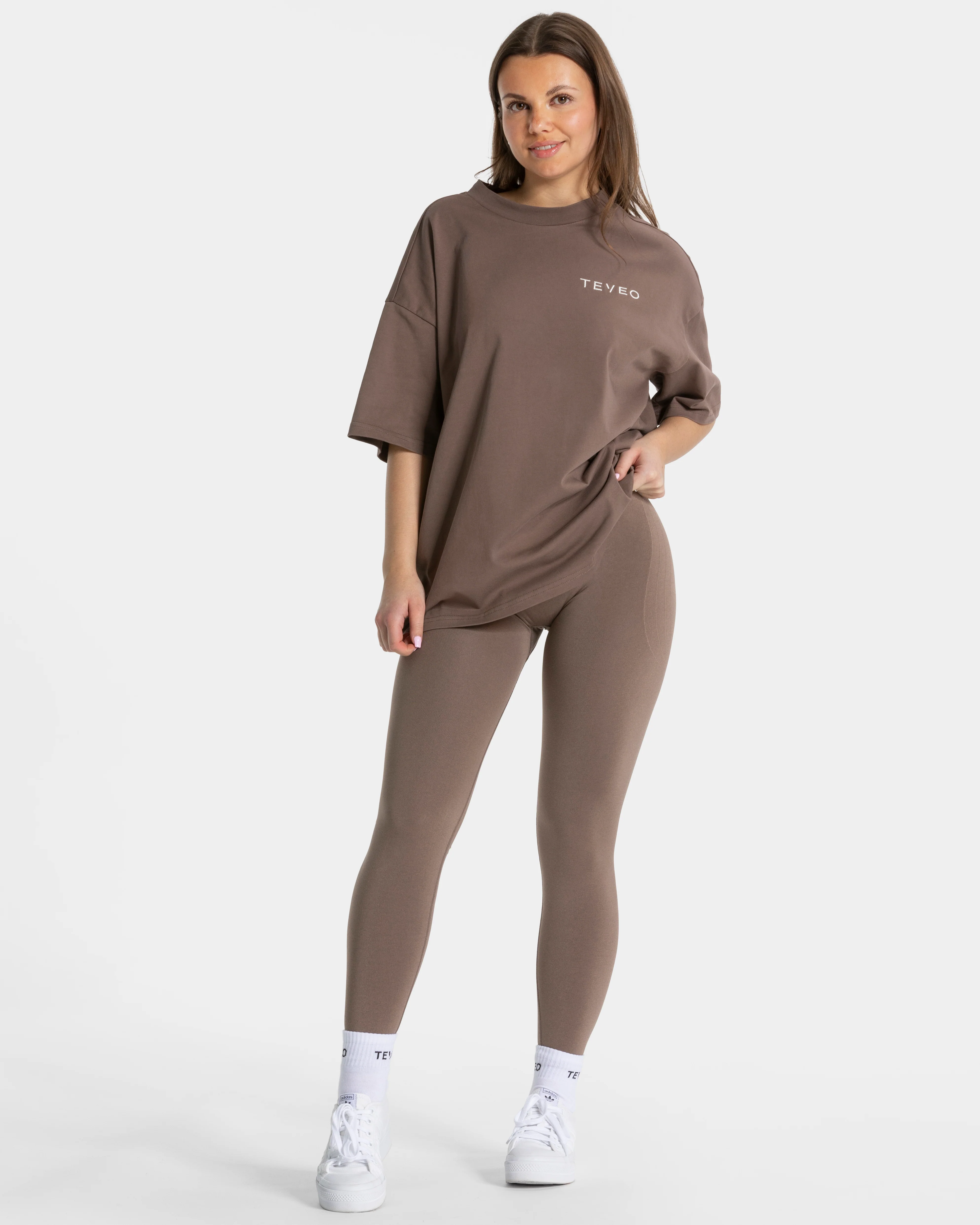 Signature Oversized T-Shirt "Mokka" - Image 3
