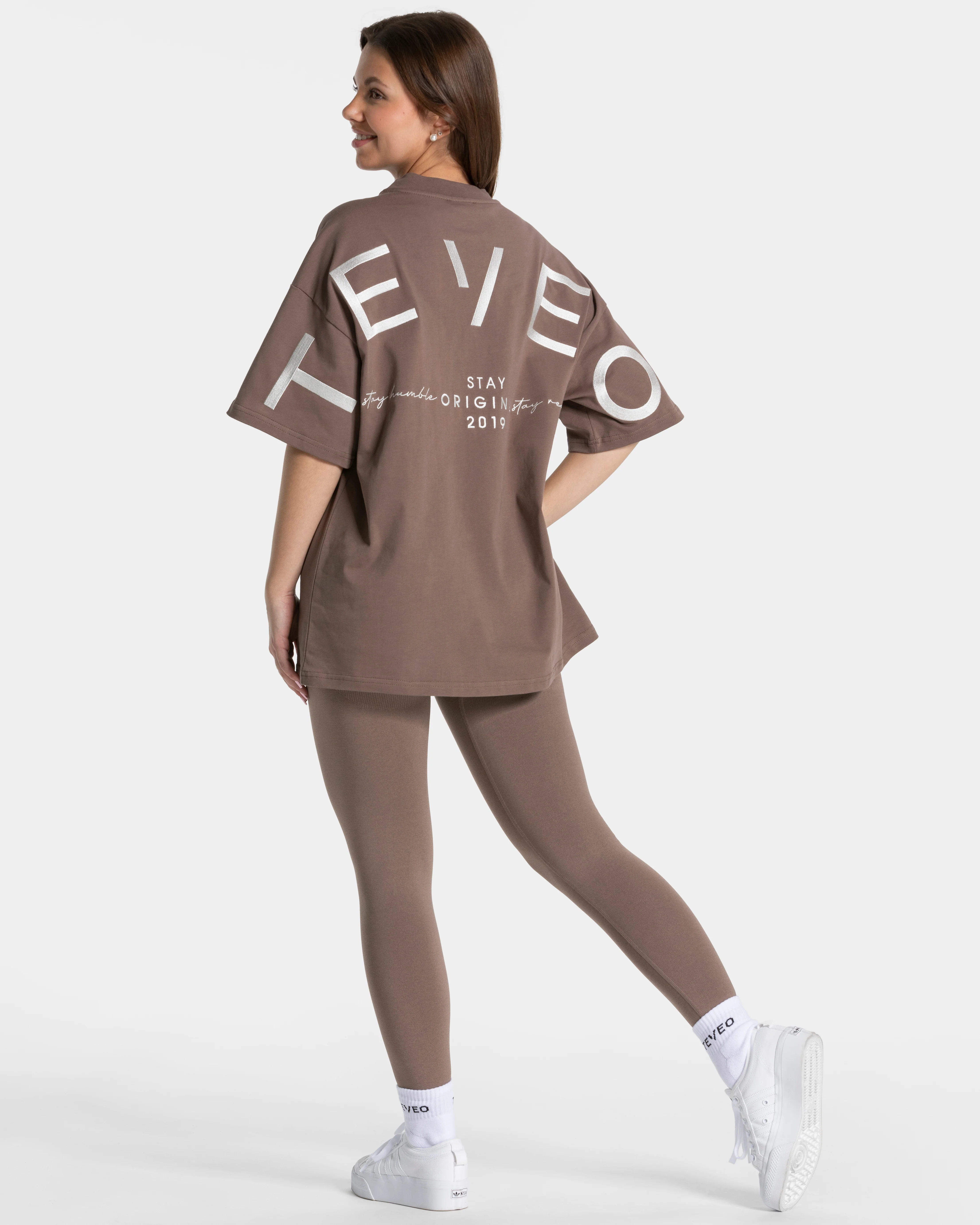 Signature Oversized T-Shirt "Mokka" - Image 5