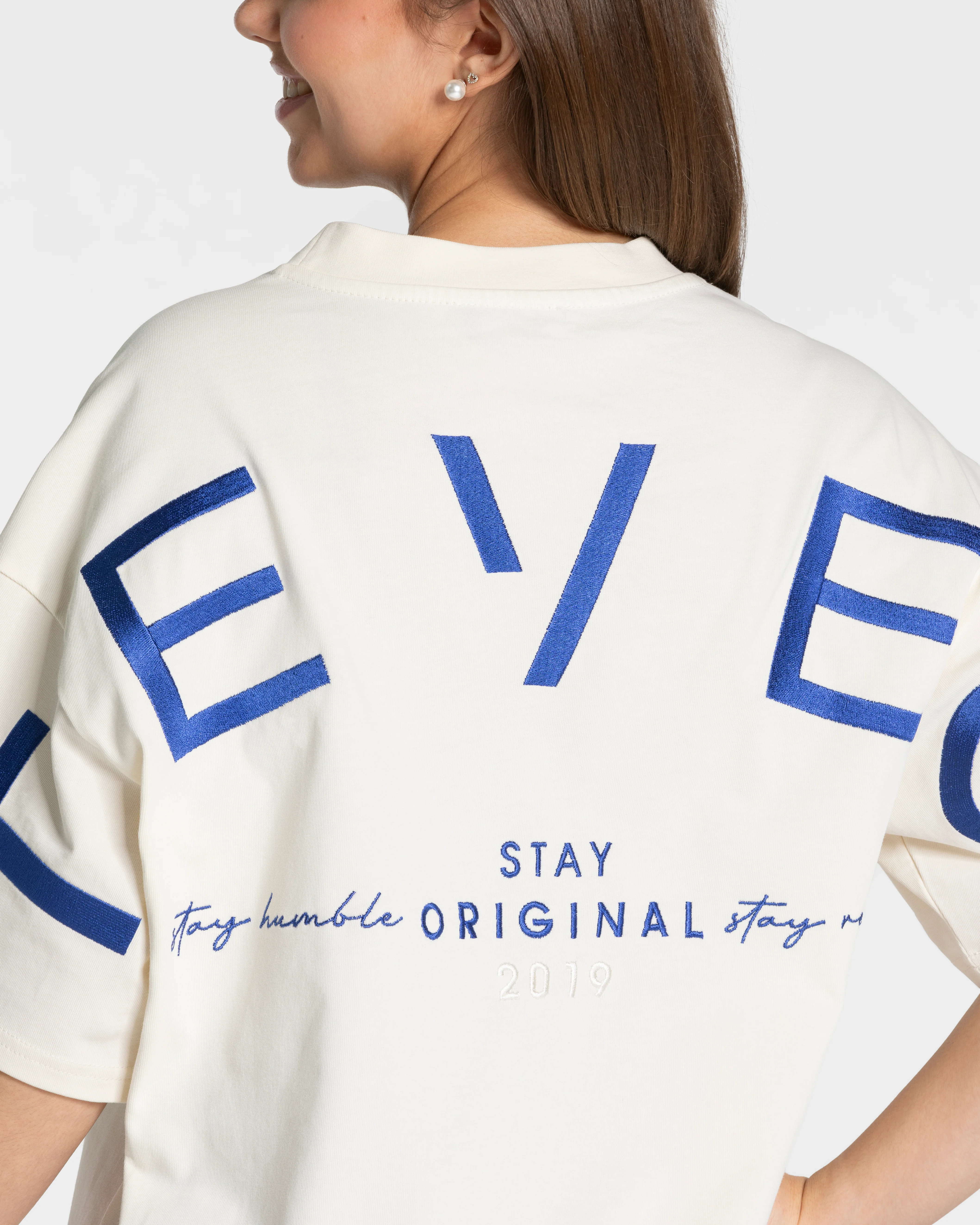 Signature Oversized T-Shirt "Off White" - Image 4