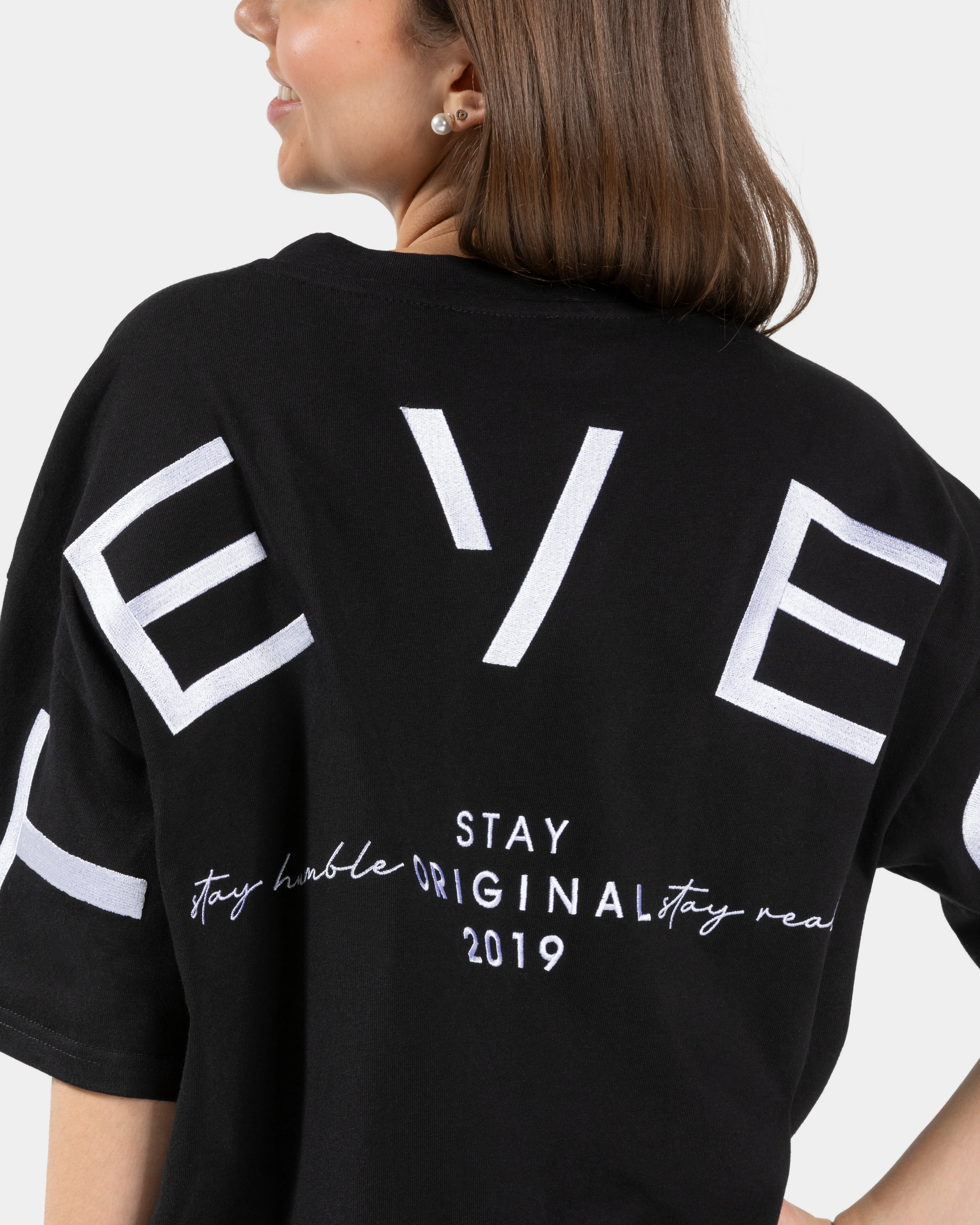 Signature Oversized T-Shirt "Schwarz" - Image 4