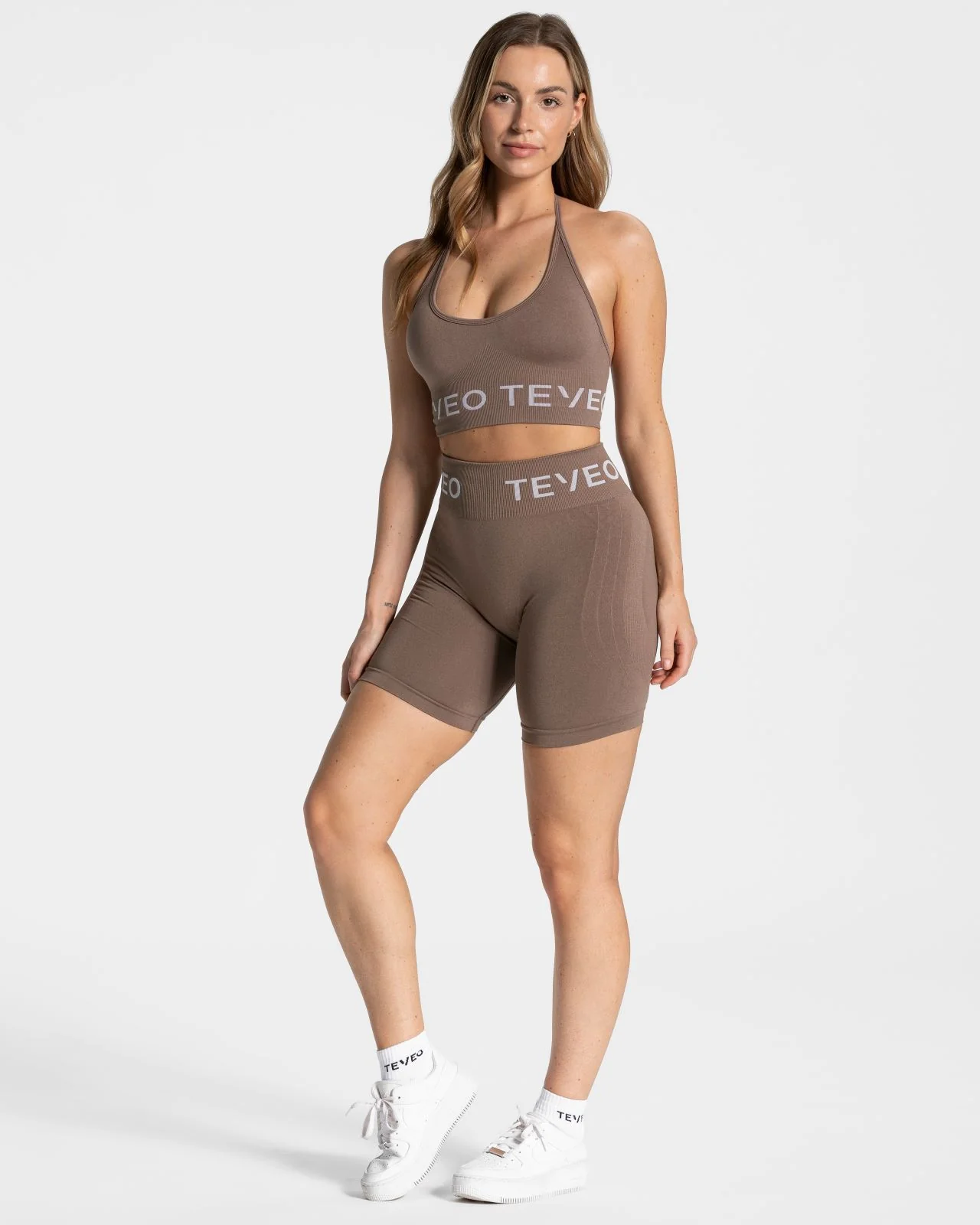 Signature Scrunch Shorts "Mokka" - Image 3