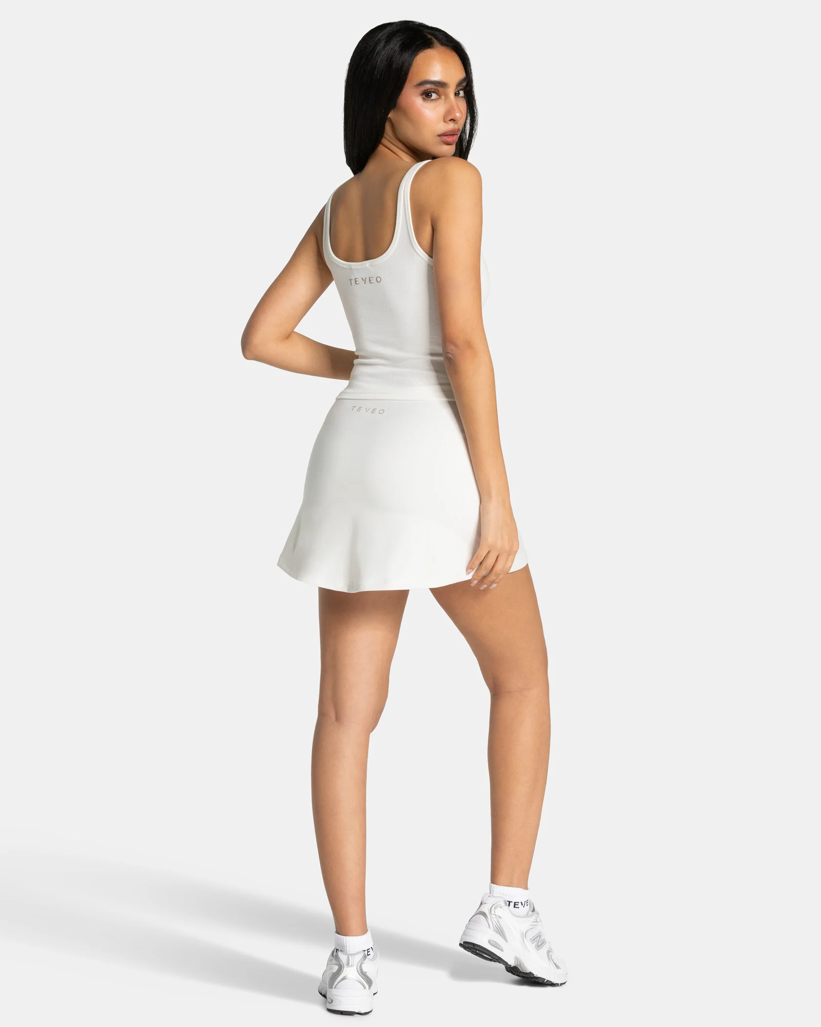 Soft Ribbed Top "Off White" - Image 5