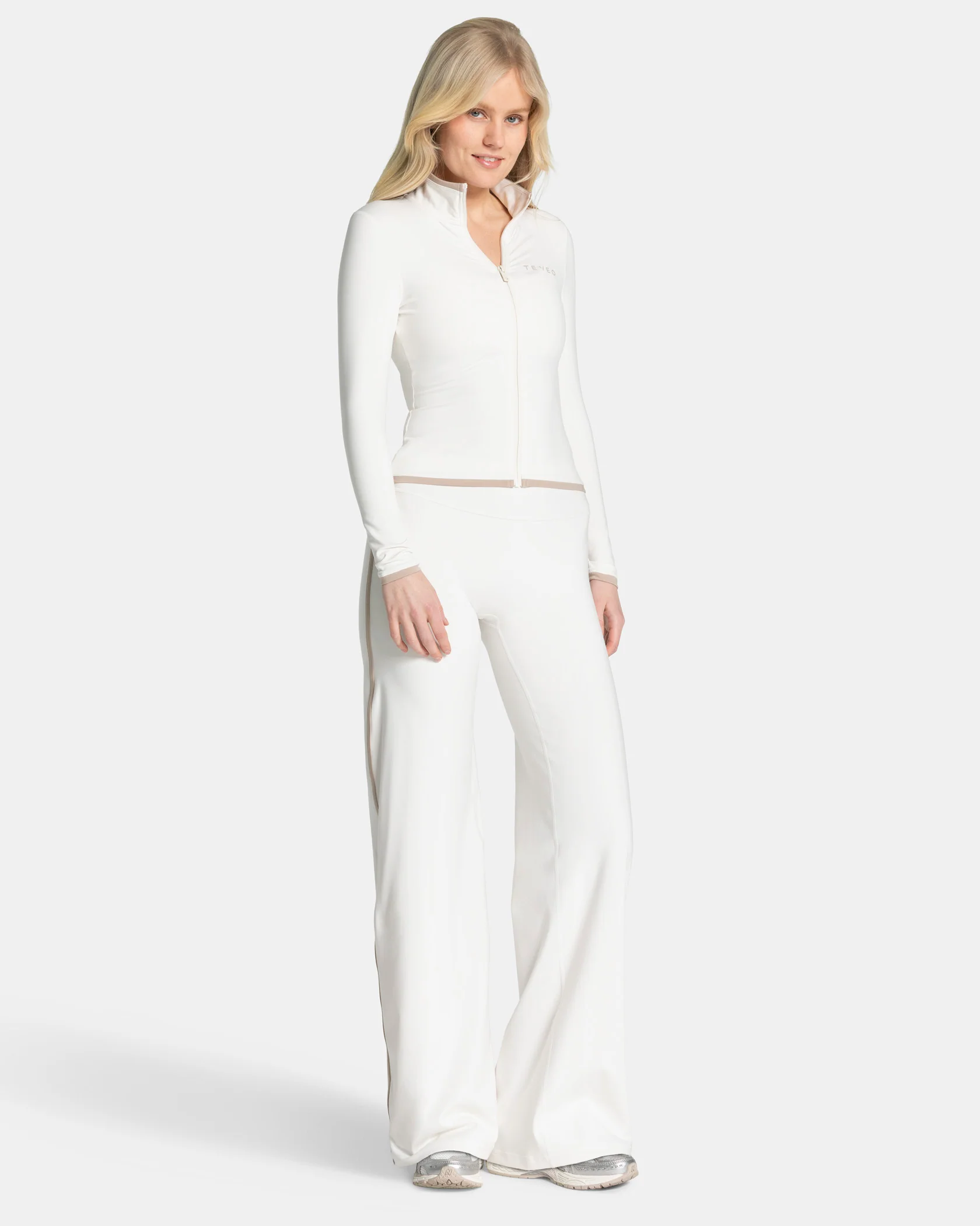 Soft Shaping Zip Jacke "Off White" - Image 3