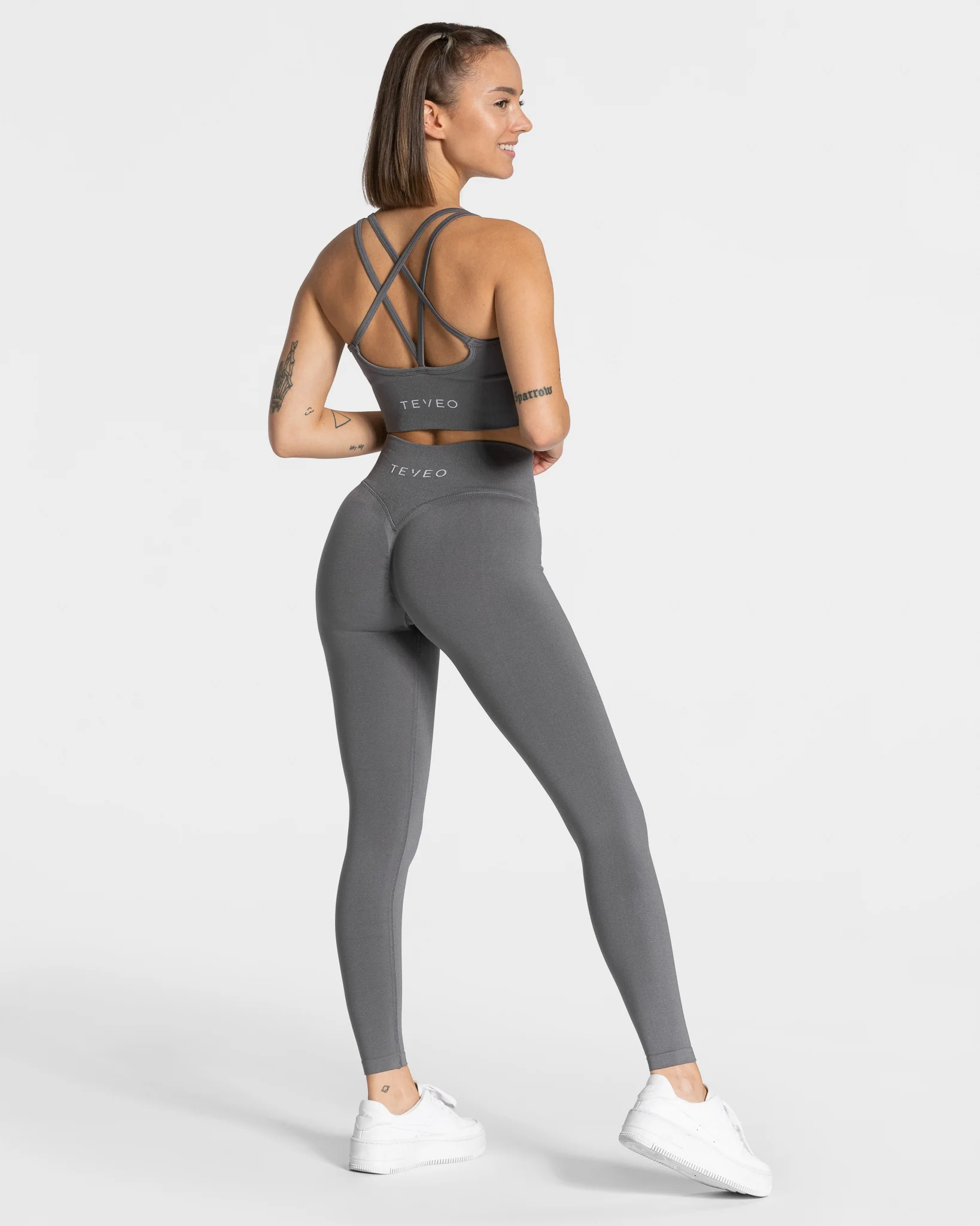 Statement Scrunch Leggings "Graphit" - Image 5