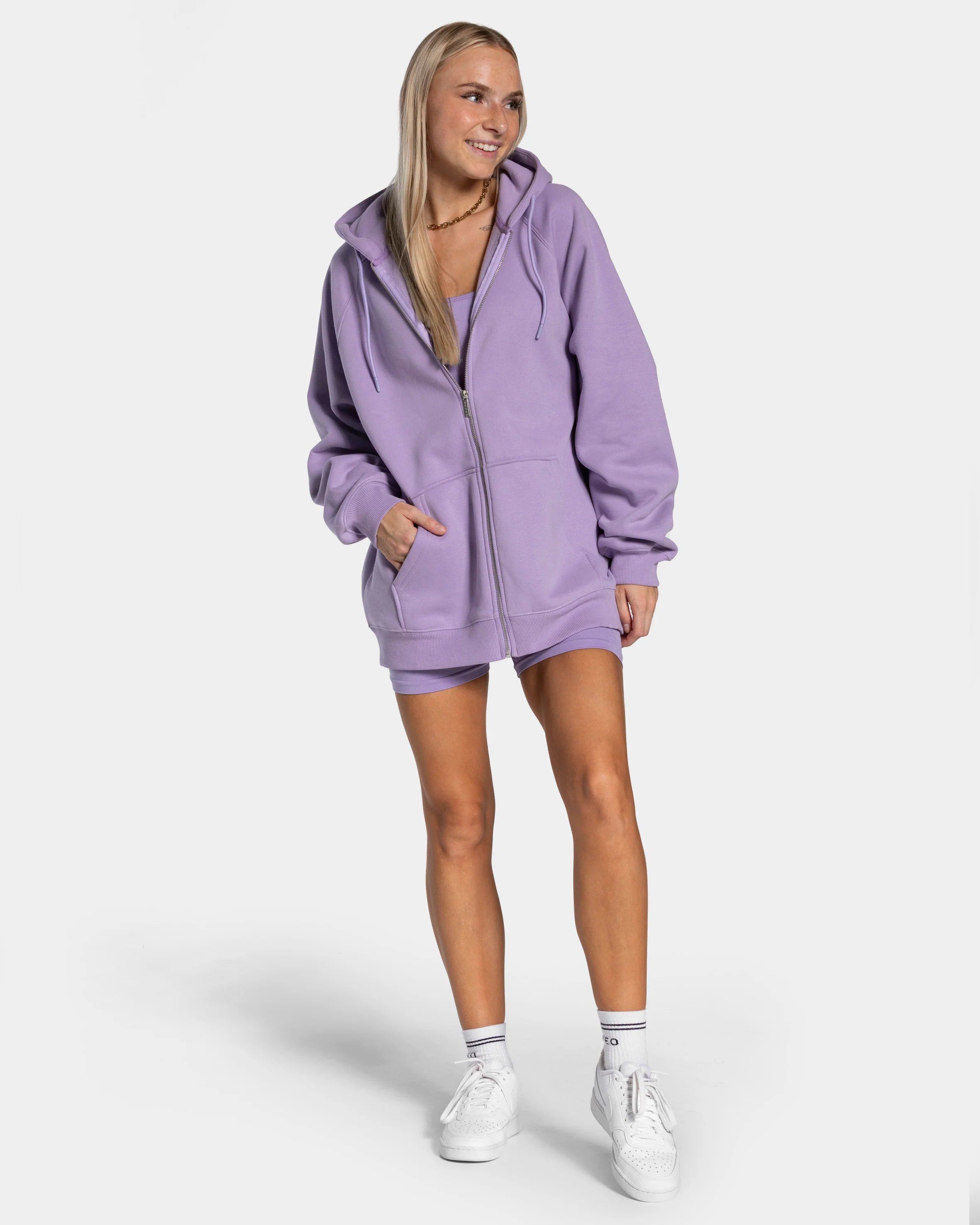 Statement Oversized Jacke "Flieder" - Image 3