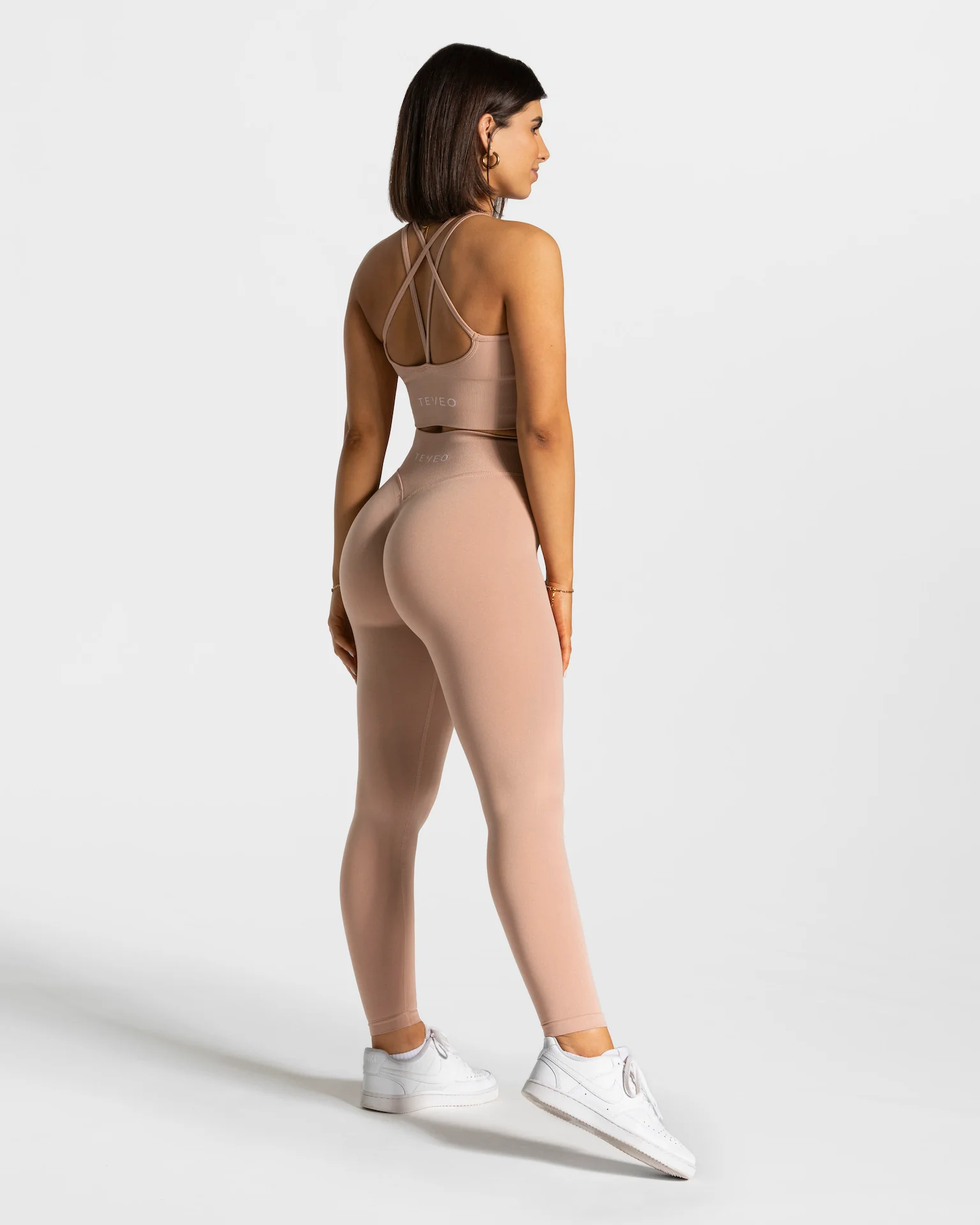 Statement Scrunch Leggings "Altrosa" - Image 5
