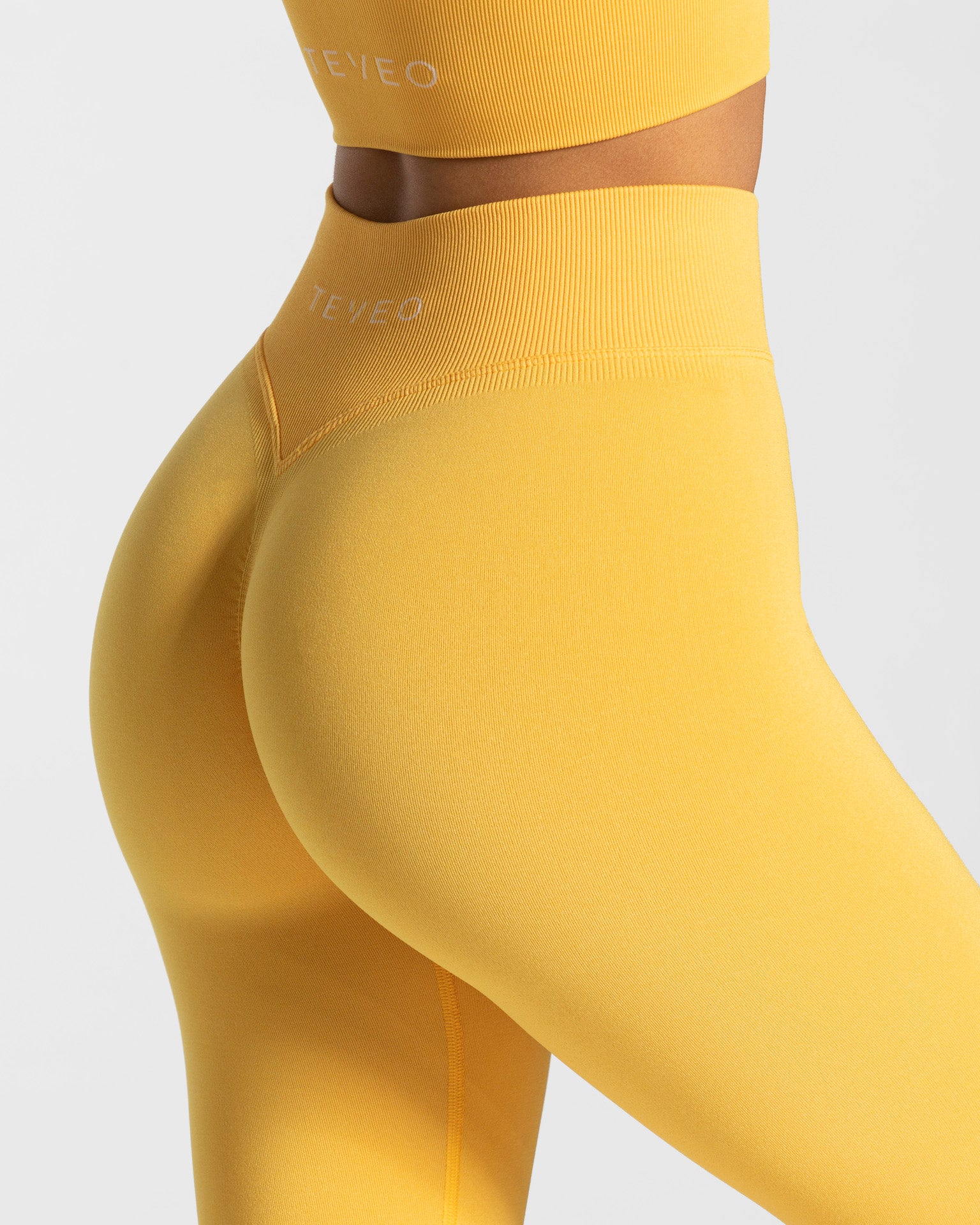 Statement Scrunch Leggings "Gelb" - Image 4