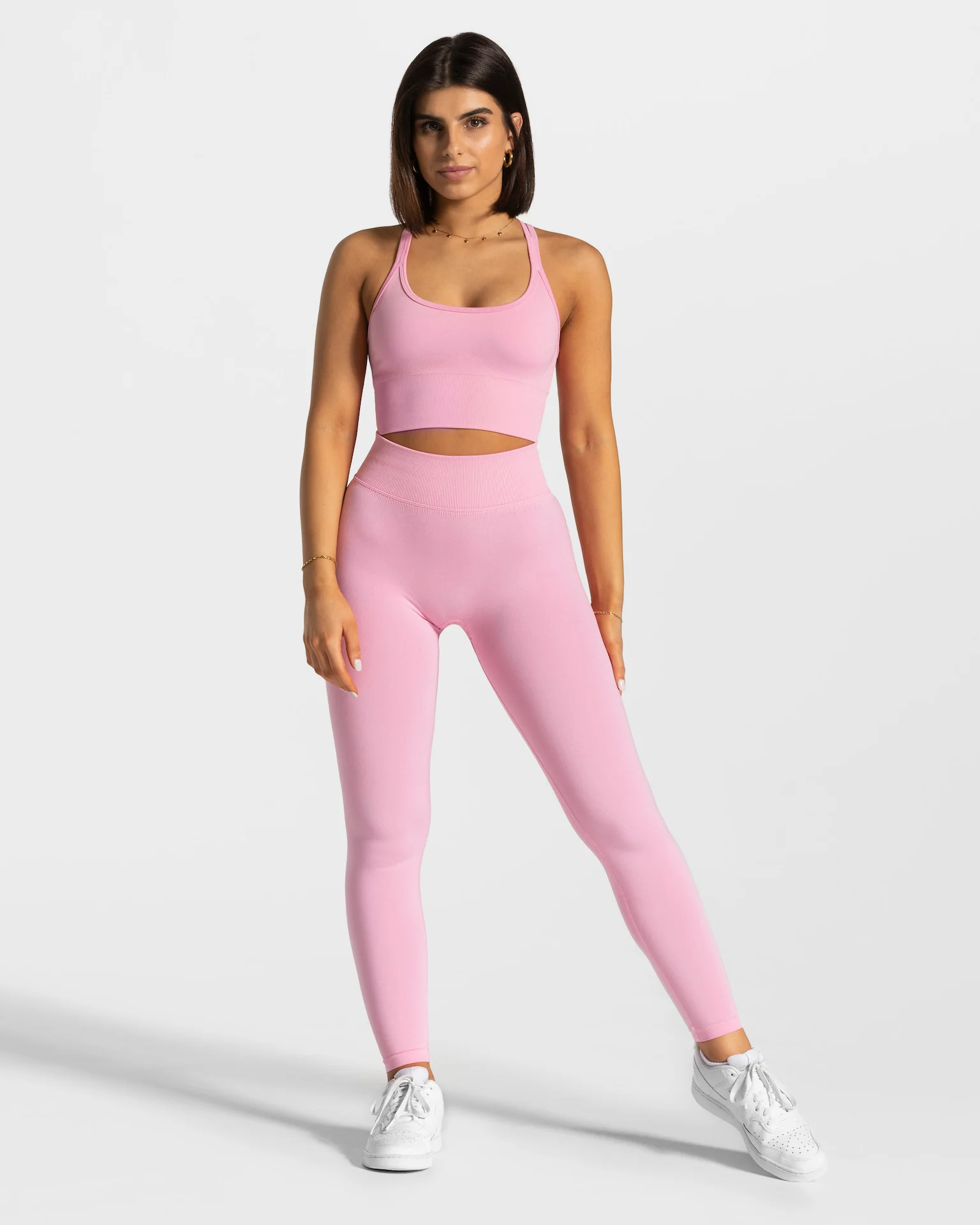 Statement Scrunch Leggings "Pink" - Image 3