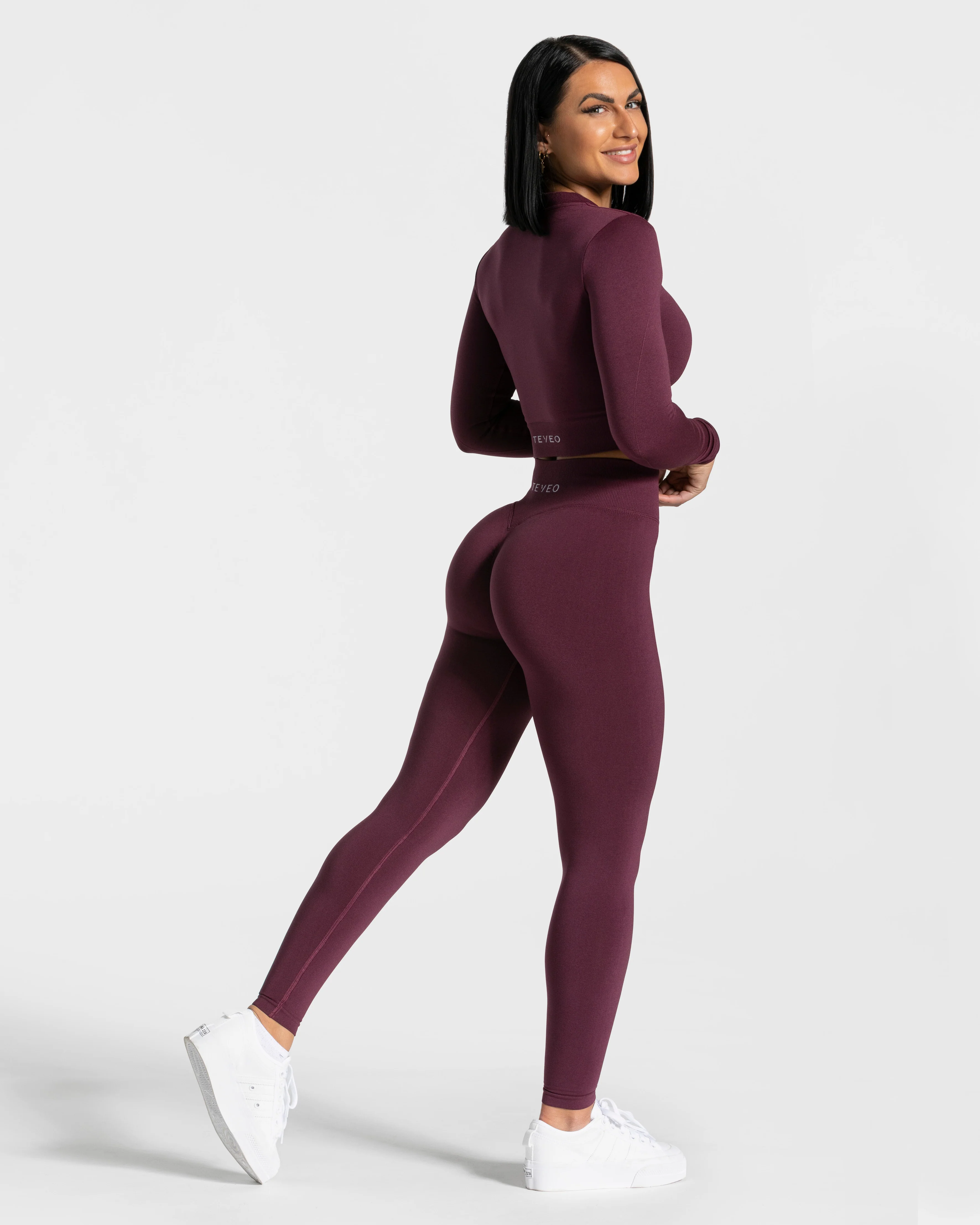 Statement Zip Jacke "Pflaume" - Image 5