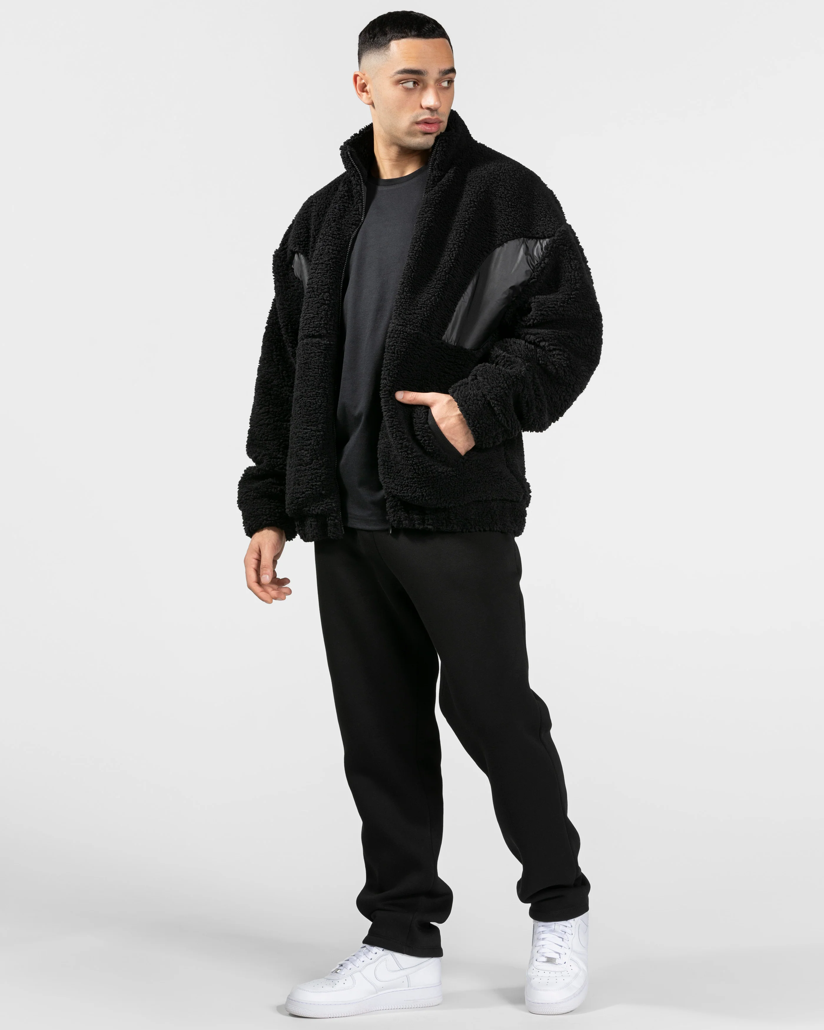 Teddy Jacke "Schwarz" - Image 3