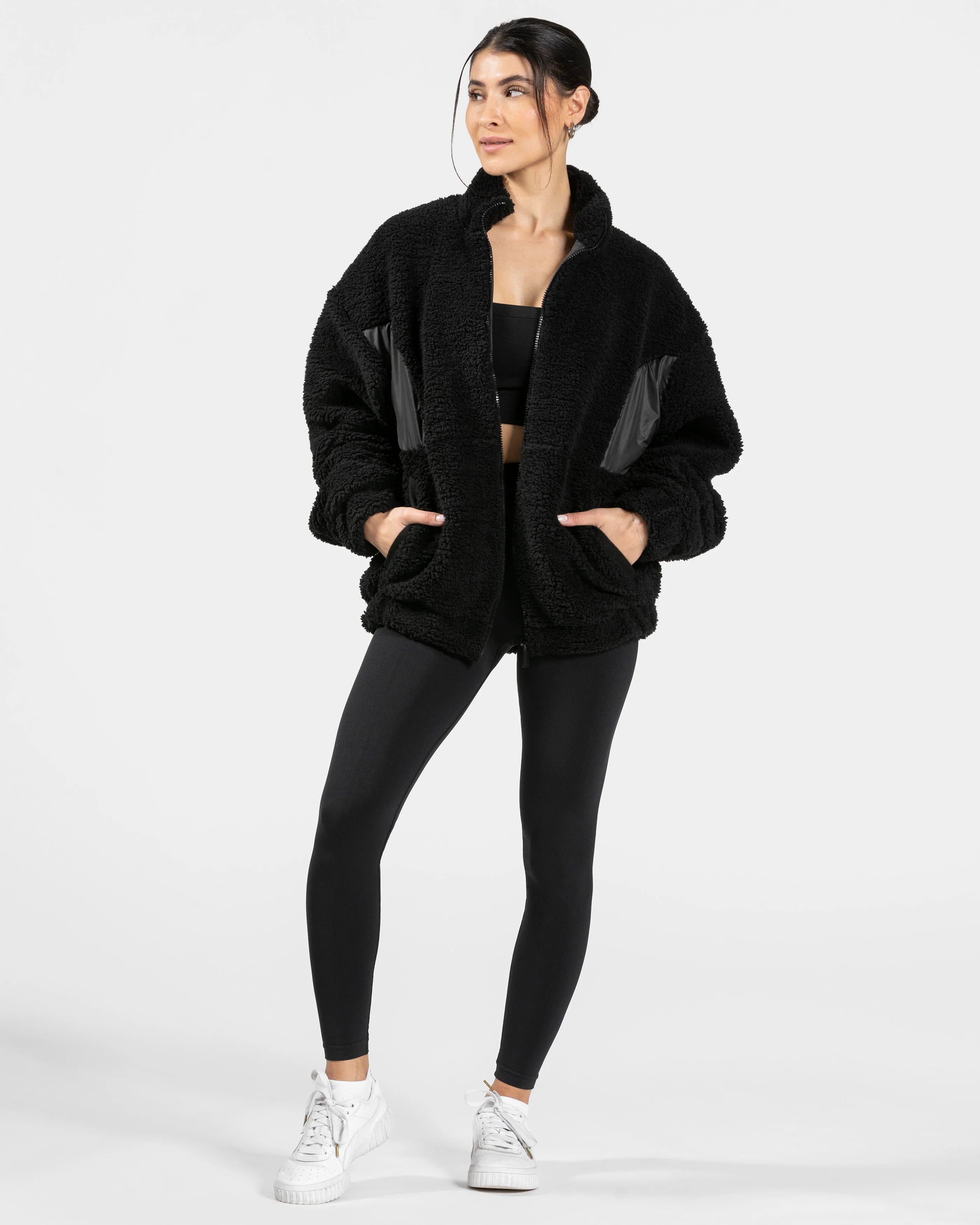 Teddy Jacke "Schwarz" - Image 3