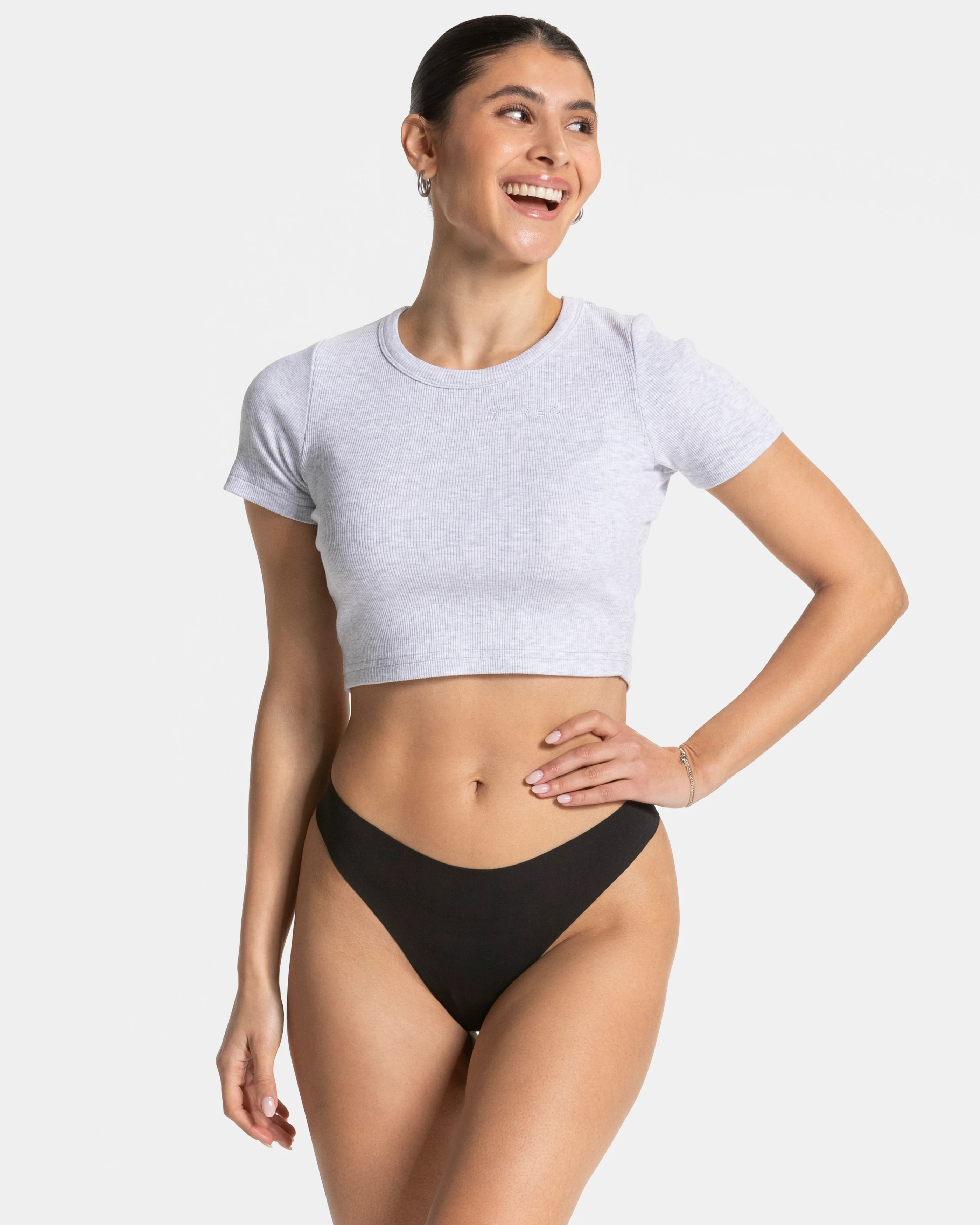 Seamless Padded Tanga (2er-Pack) "Schwarz" - Image 3