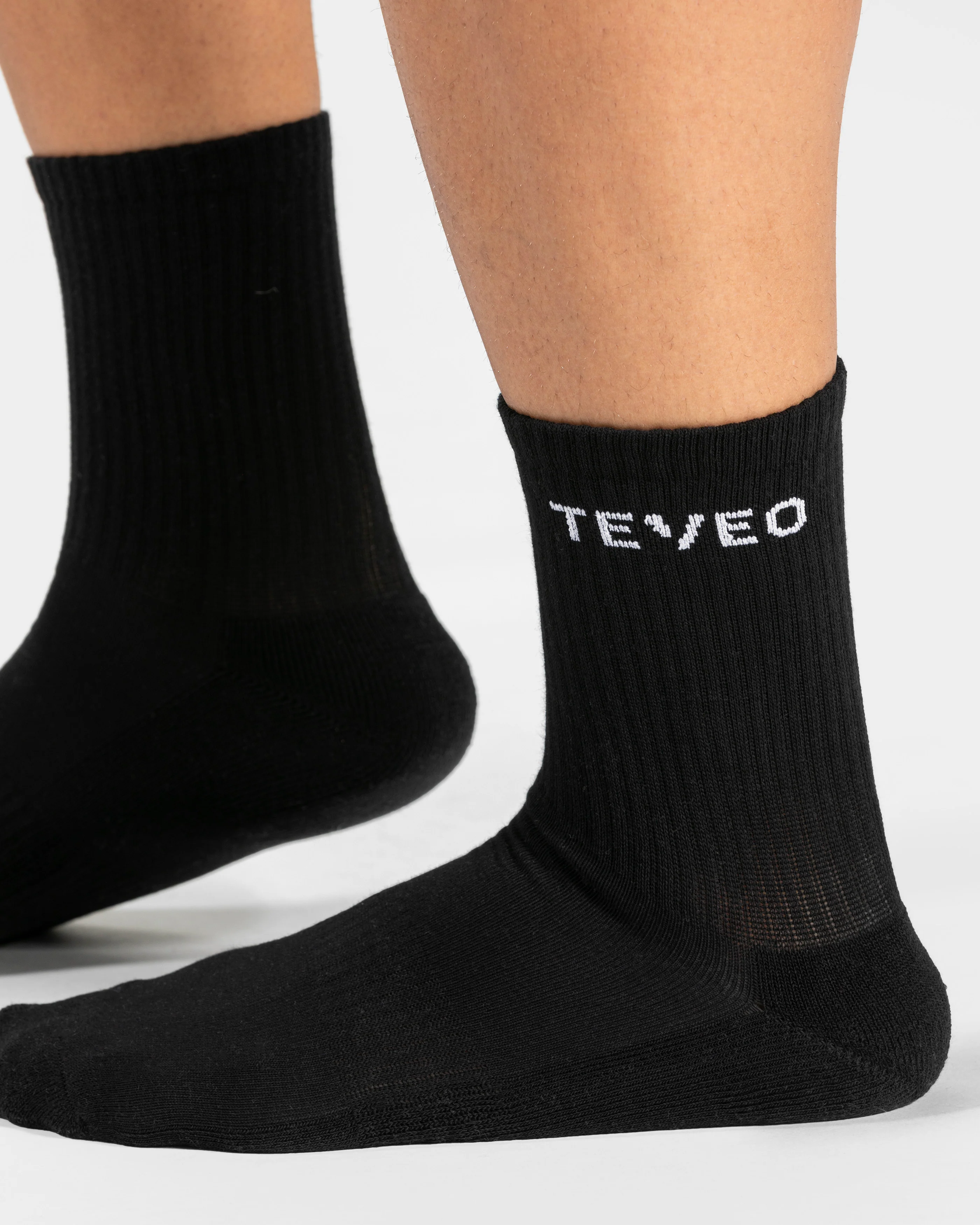 Tennis Socken (2er-Pack) "Schwarz" - Image 3
