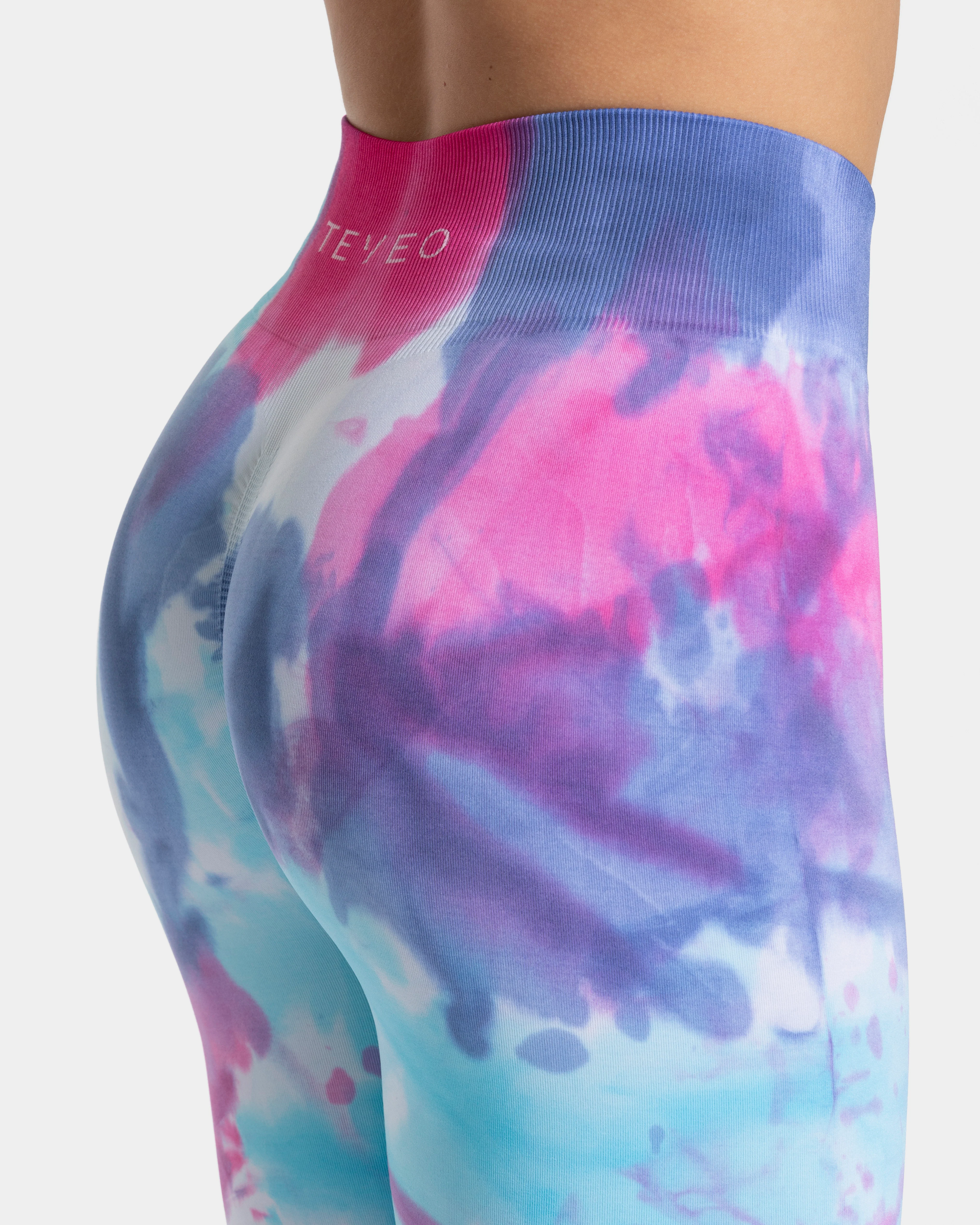 Tie Dye Scrunch Leggings "Cold" - Image 4