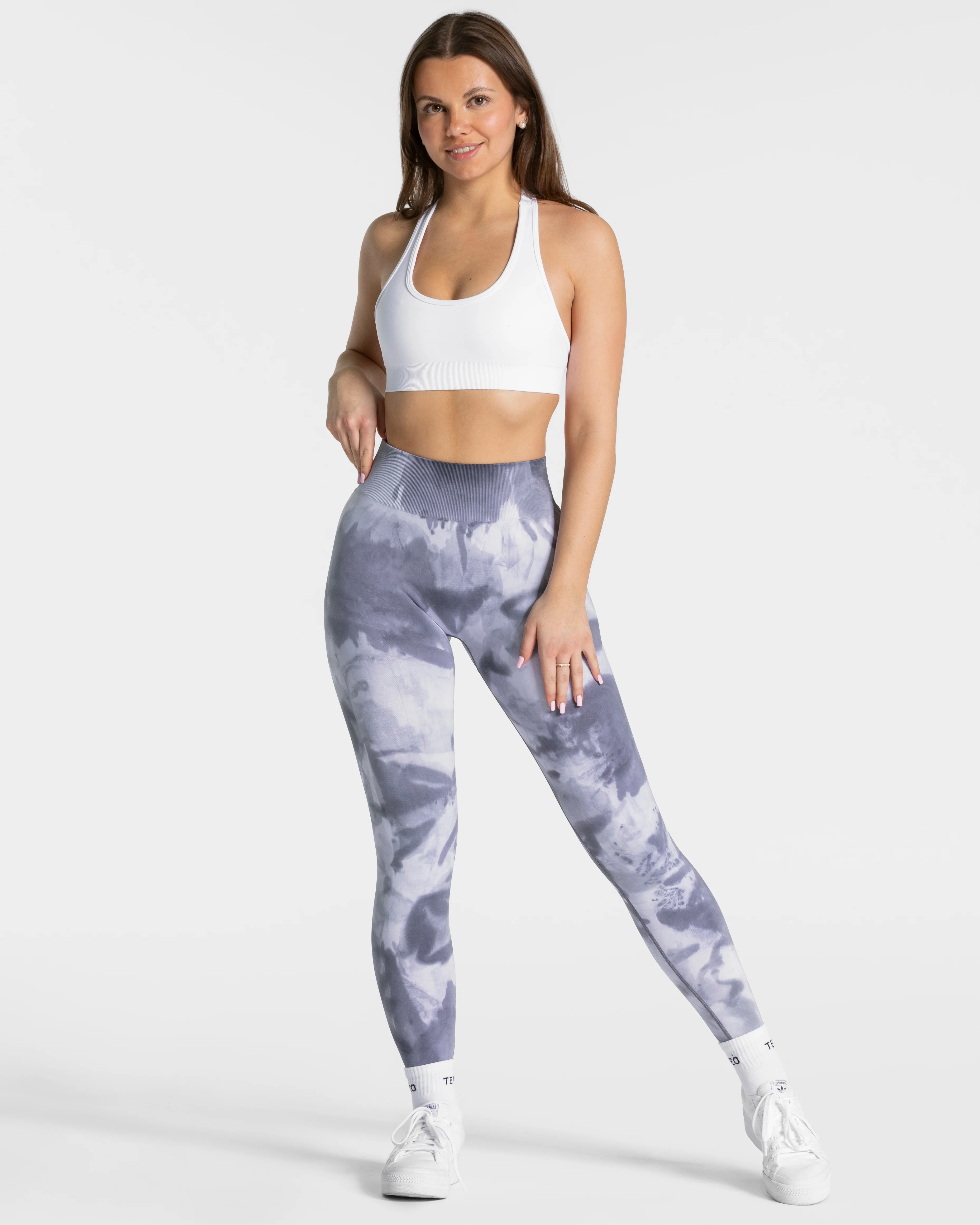 Tie Dye Scrunch Leggings "Stormy" - Image 3