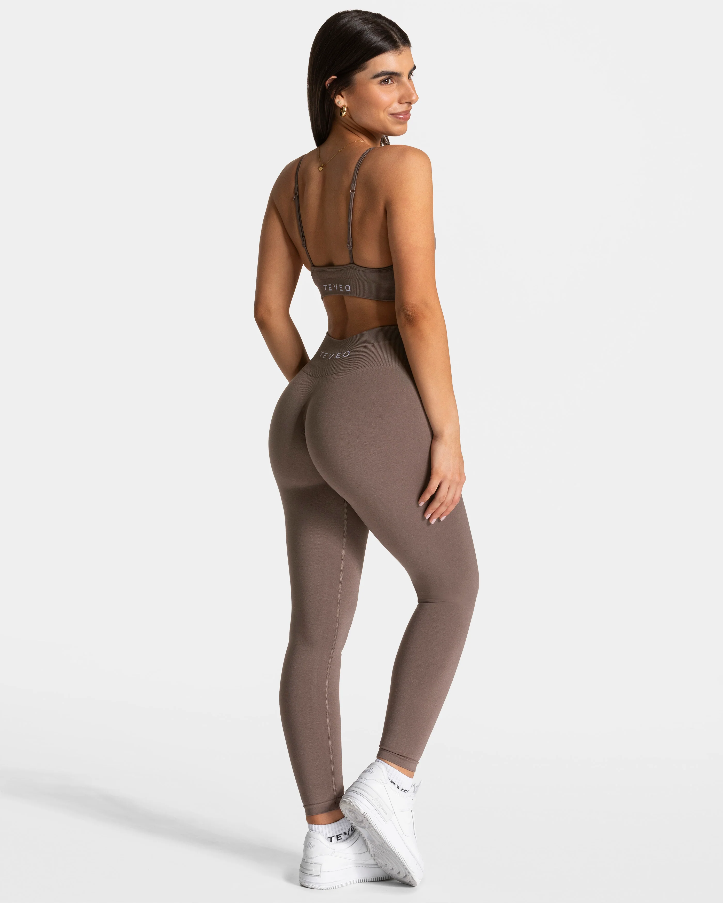 Timeless Pro Covert Scrunch Leggings "Mokka" - Image 5