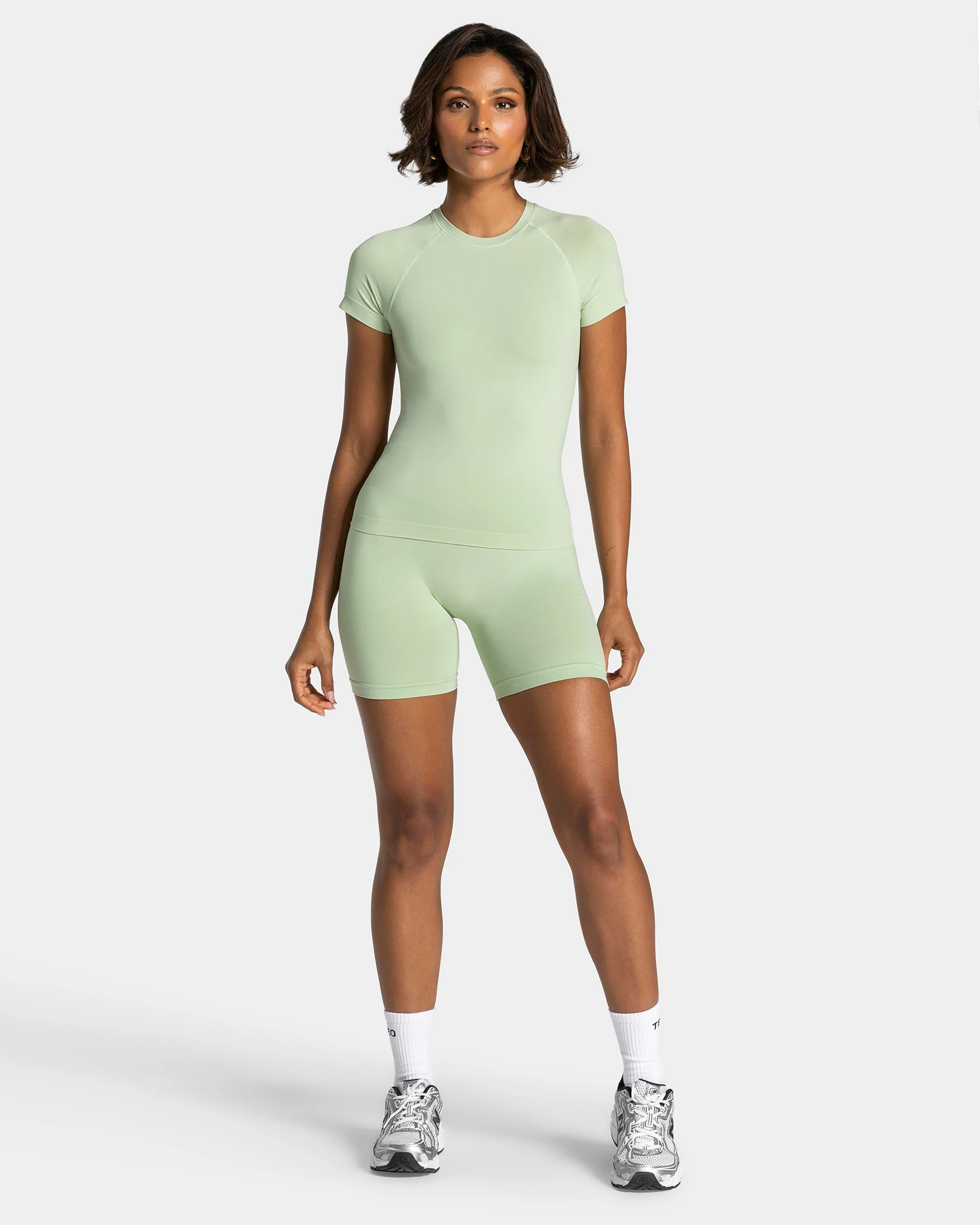 Timeless Pro Covert Scrunch Short "Ice Matcha" - Image 5