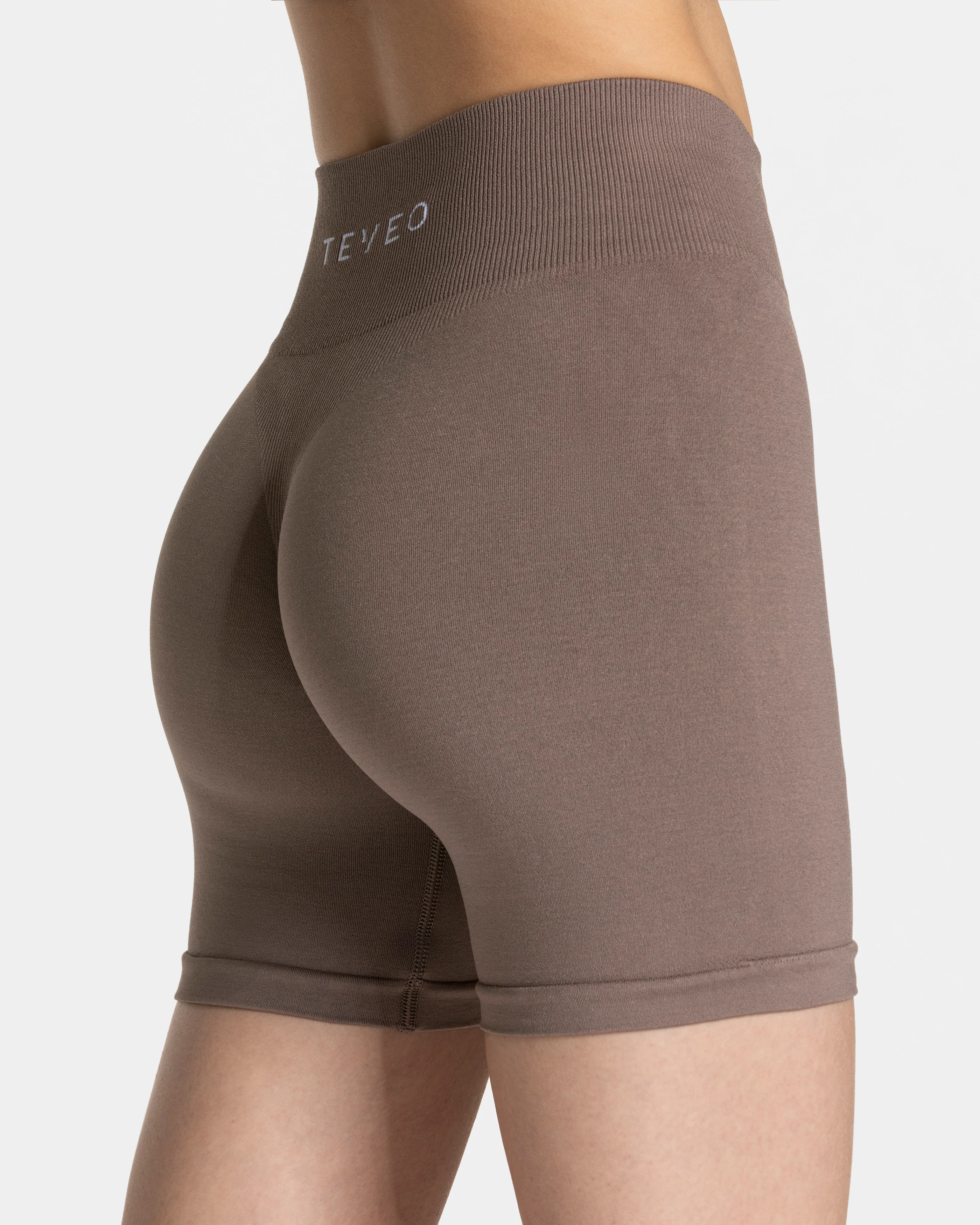 Timeless Pro Covert Scrunch Shorts "Mokka" - Image 4