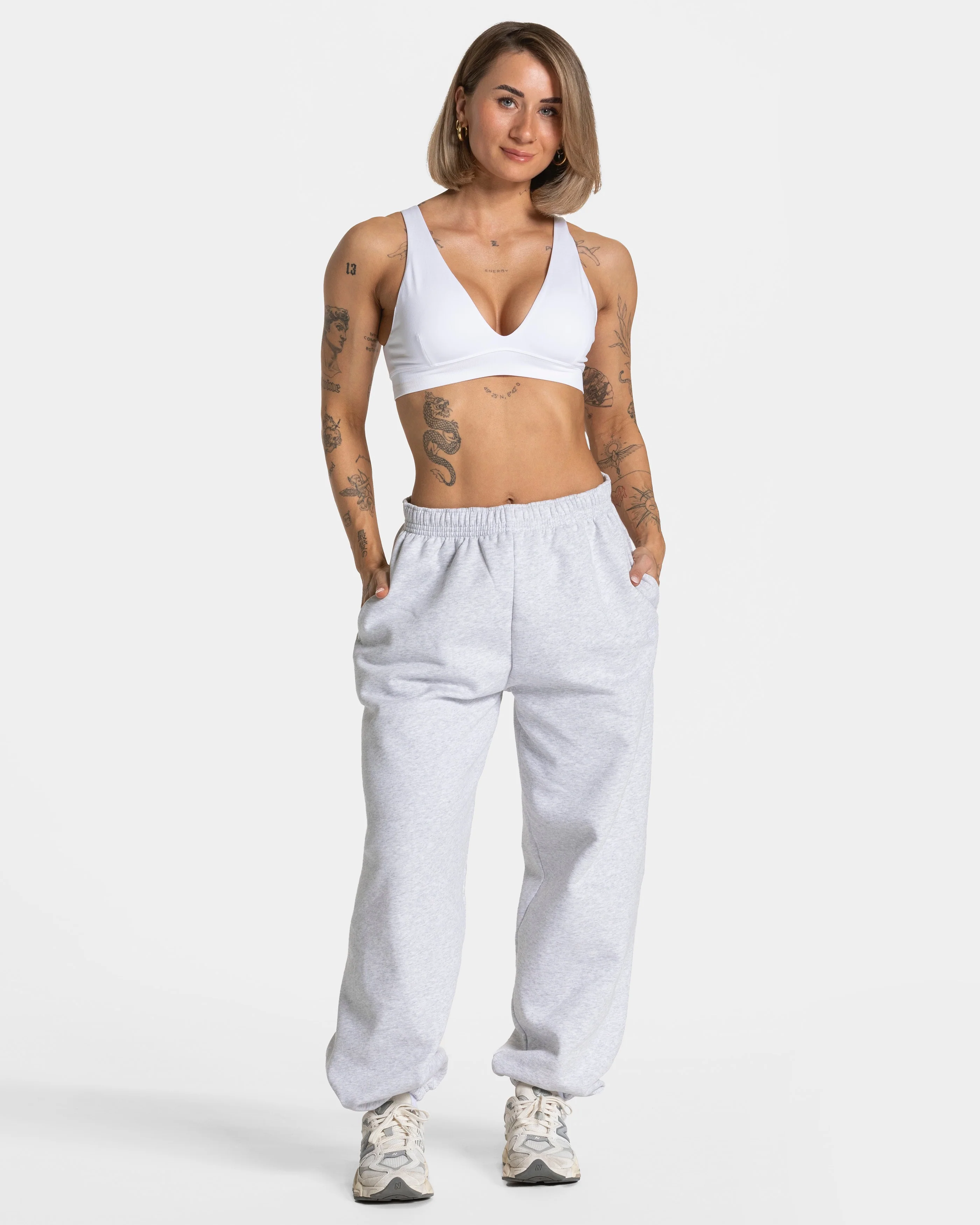 Timeless Pro Jogger "Hellgrau Meliert" - Image 3