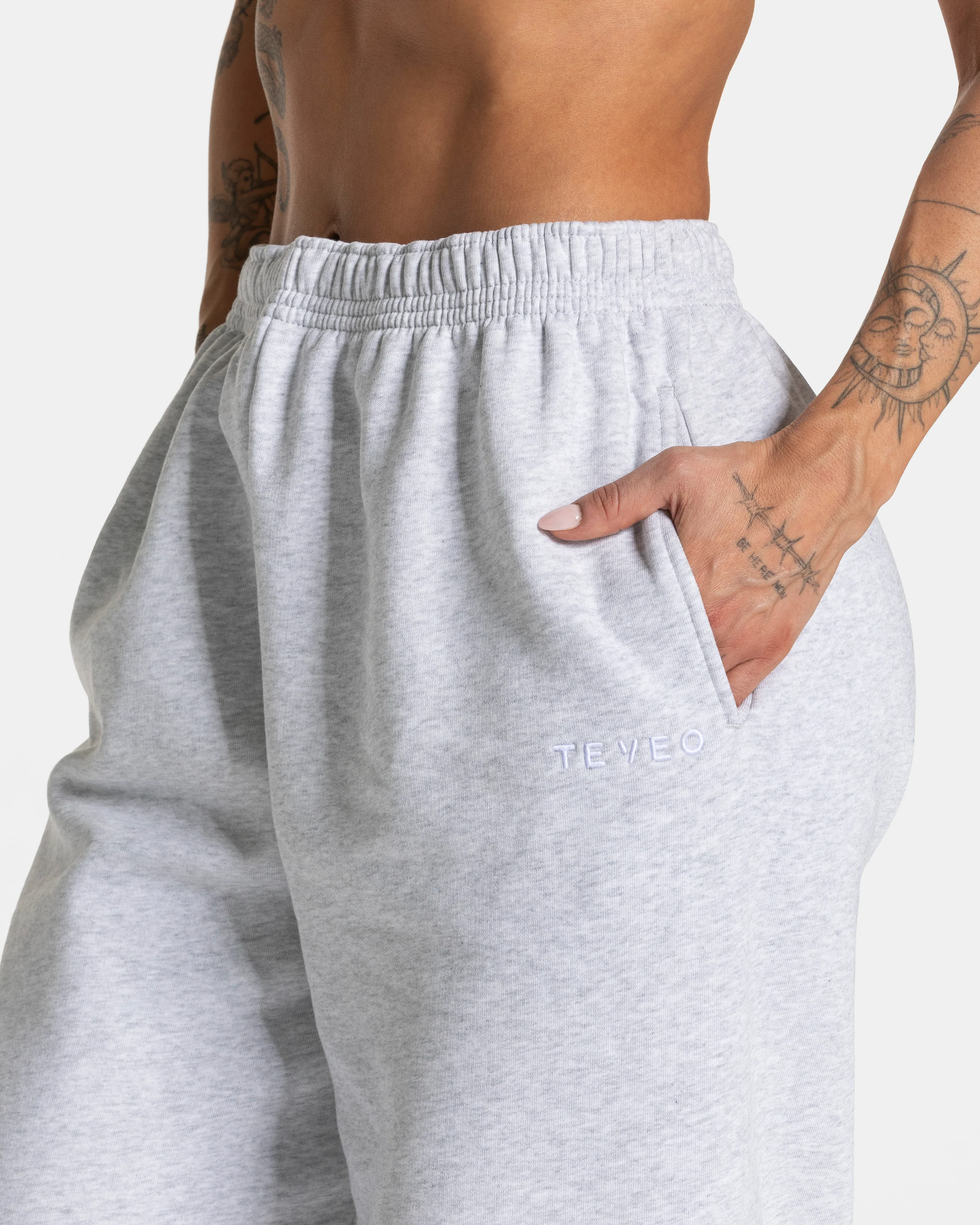 Timeless Pro Jogger "Hellgrau Meliert" - Image 4
