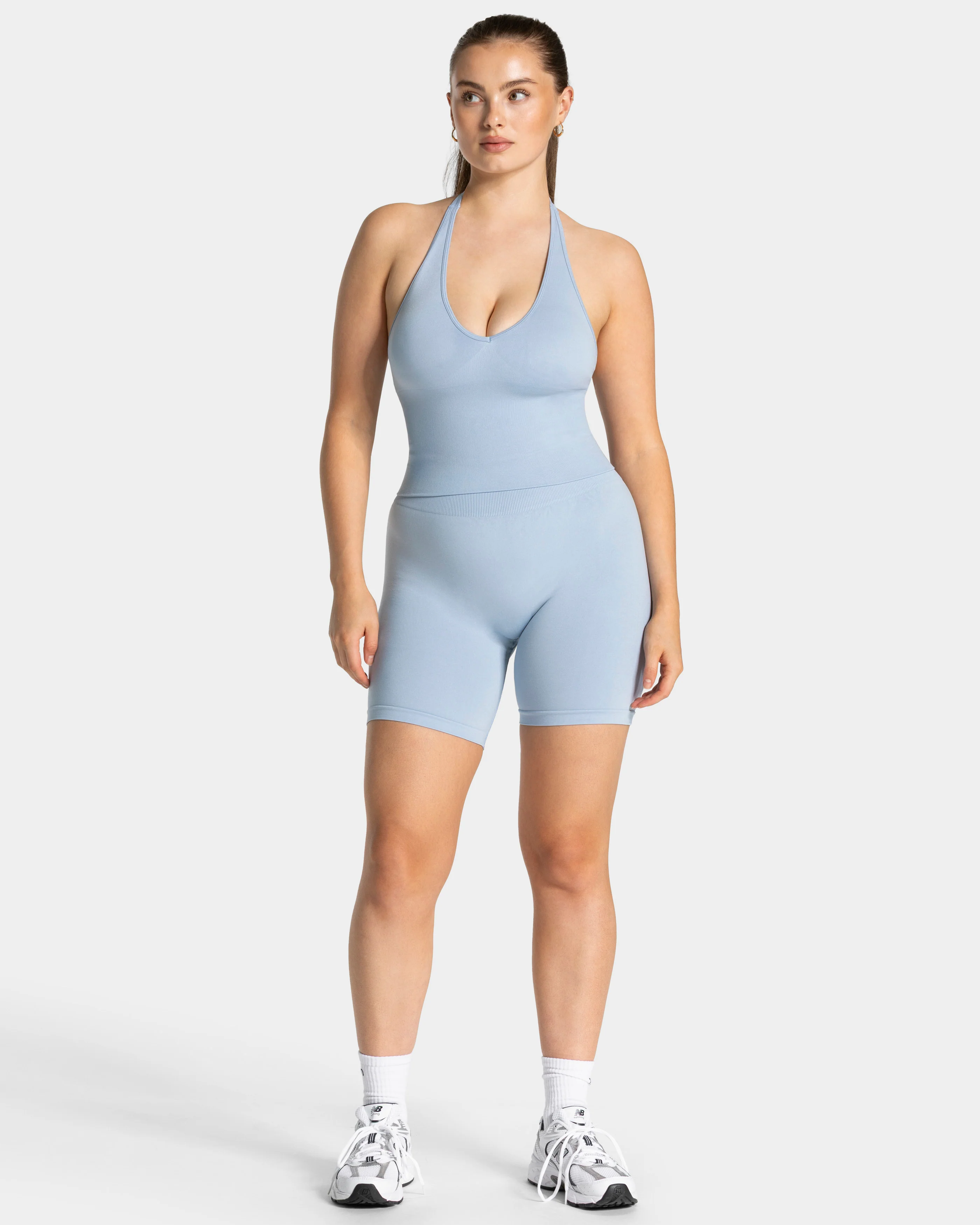 Timeless Pro Neckholder Top "Babyblau" - Image 3