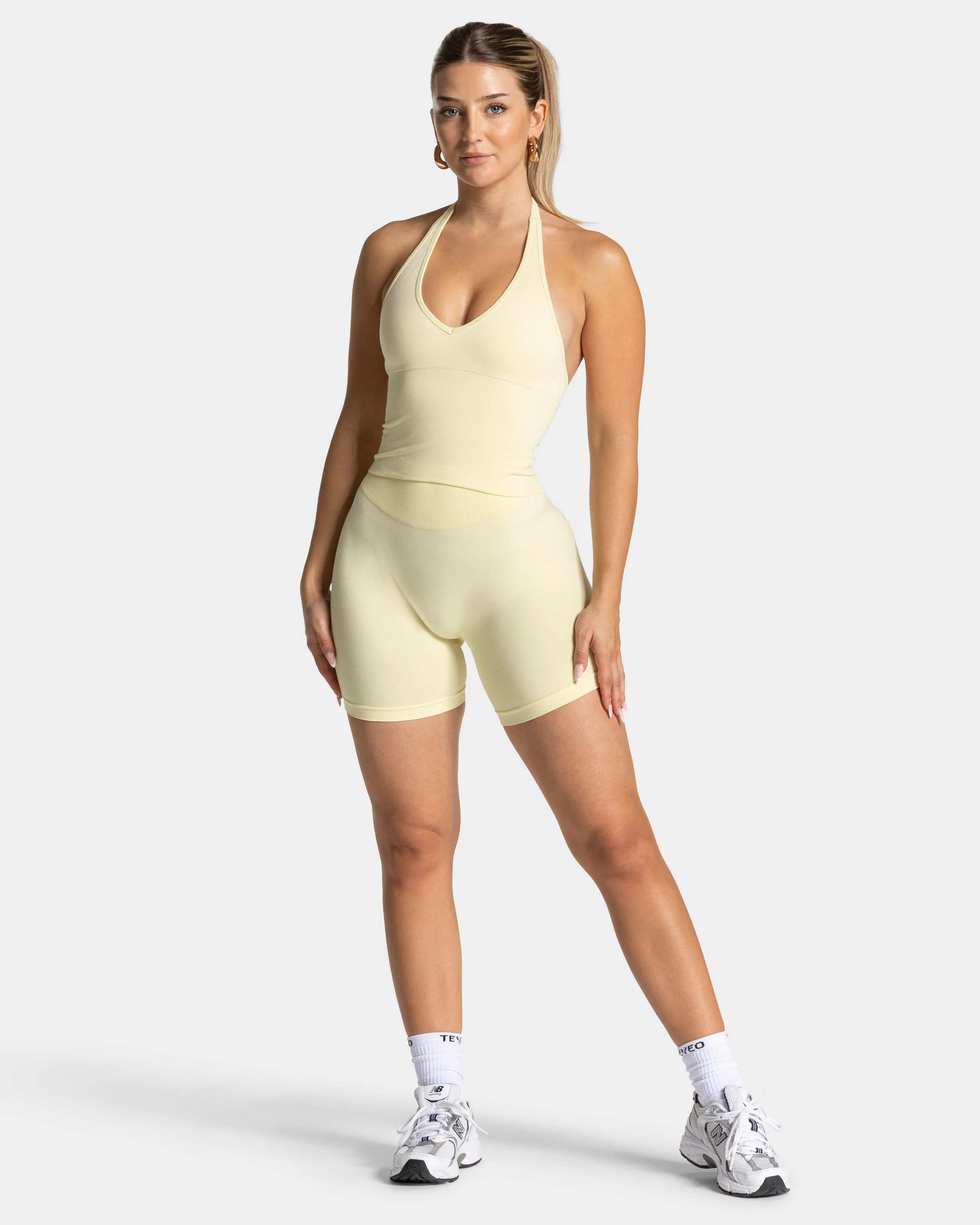 Timeless Pro Neckholder Top "Butter Yellow" - Image 3