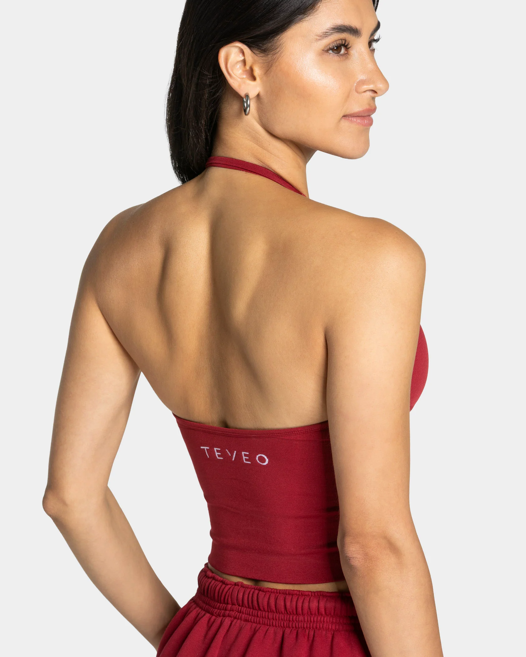 Timeless Pro Neckholder Top "Cherry" - Image 4