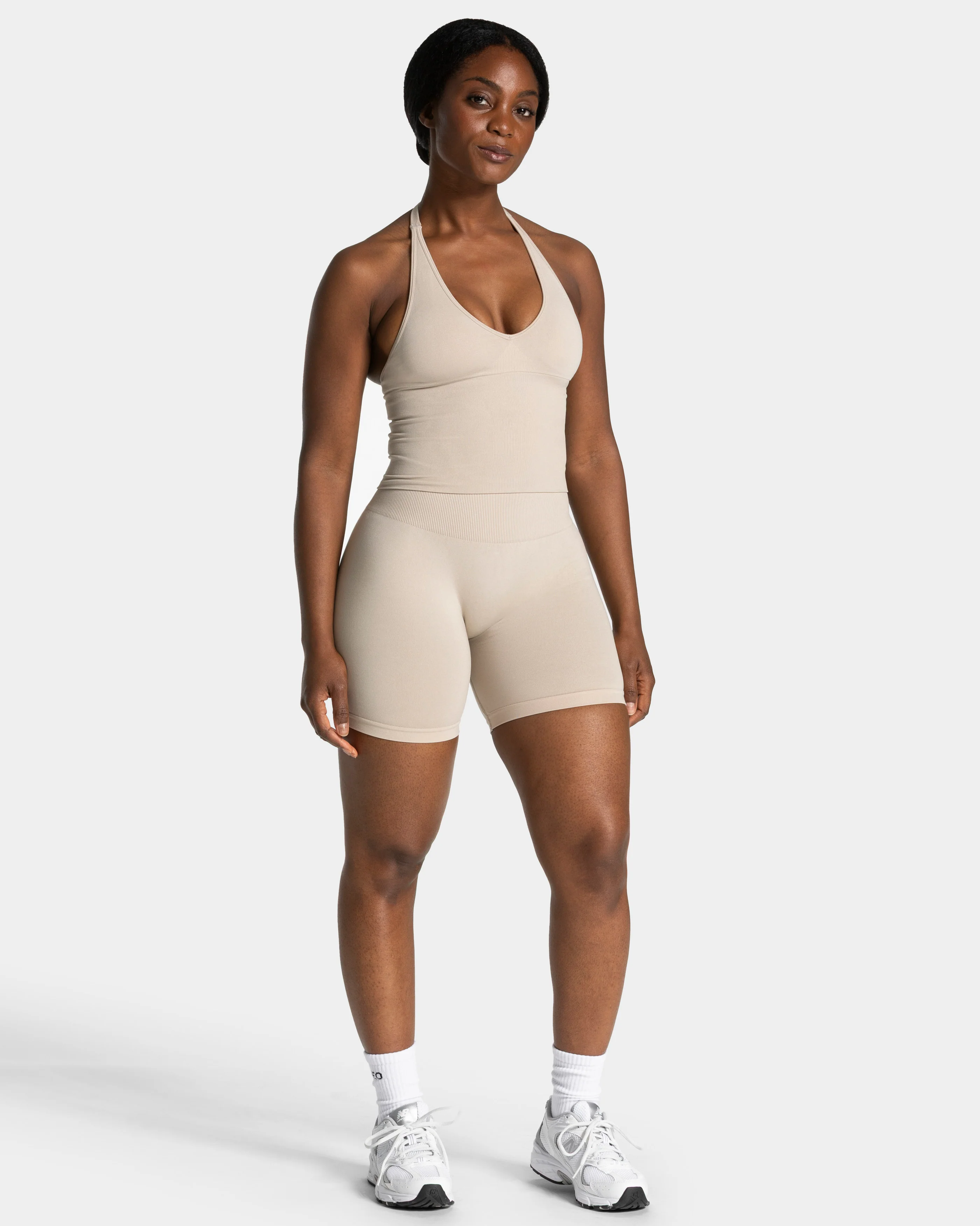 Timeless Pro Neckholder Top "Cream" - Image 3