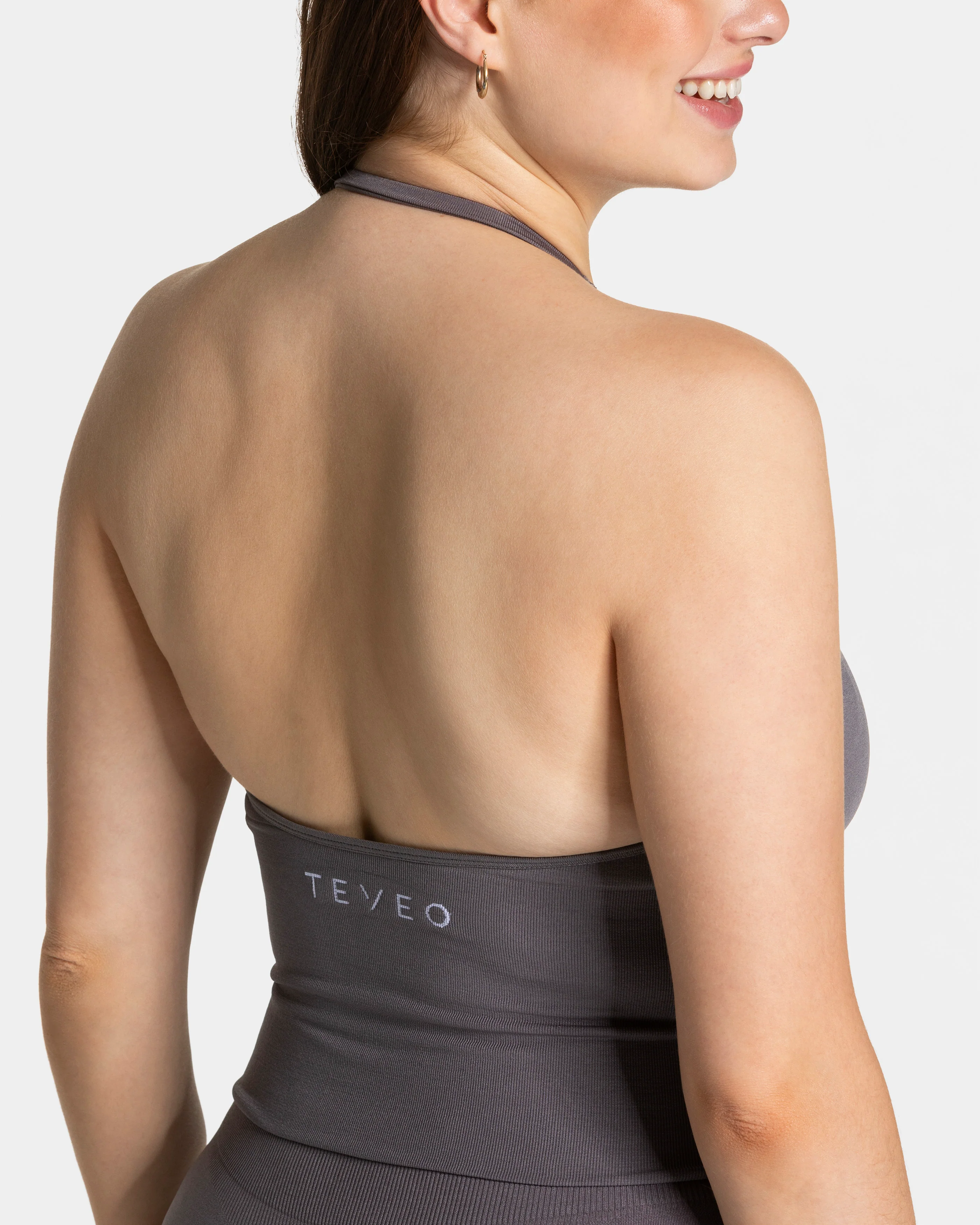 Timeless Pro Neckholder Top  "Graphit" - Image 4