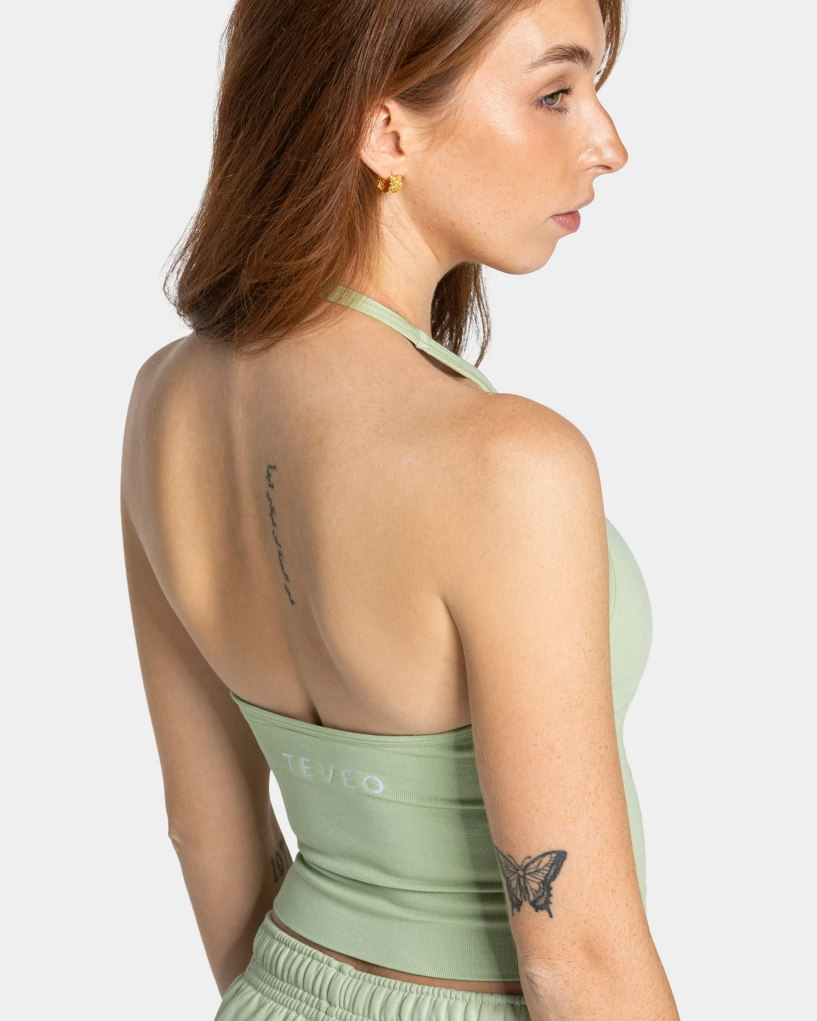 Timeless Pro Neckholder Top "Ice Matcha" - Image 4