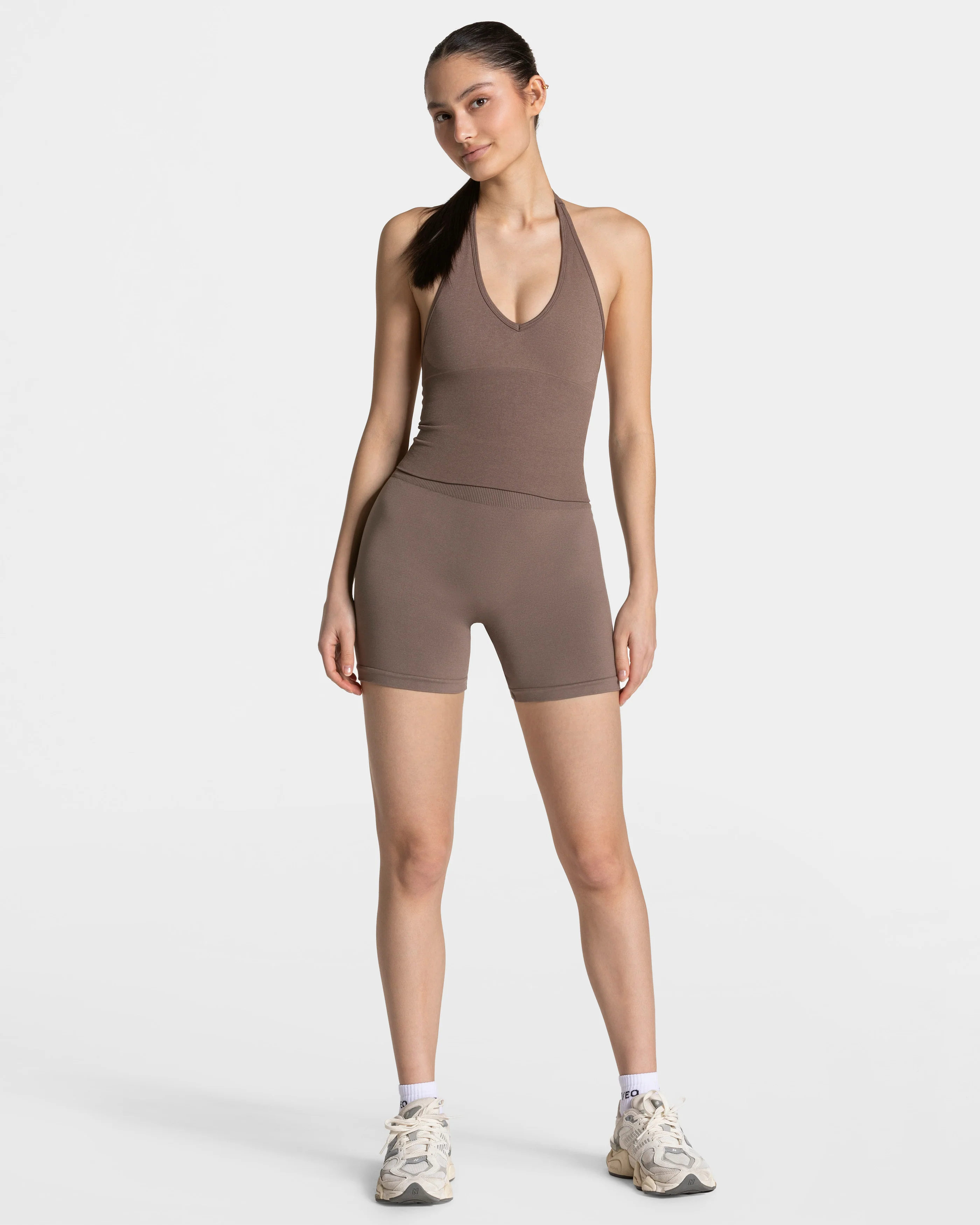 Timeless Pro Neckholder Top  "Mokka" - Image 3