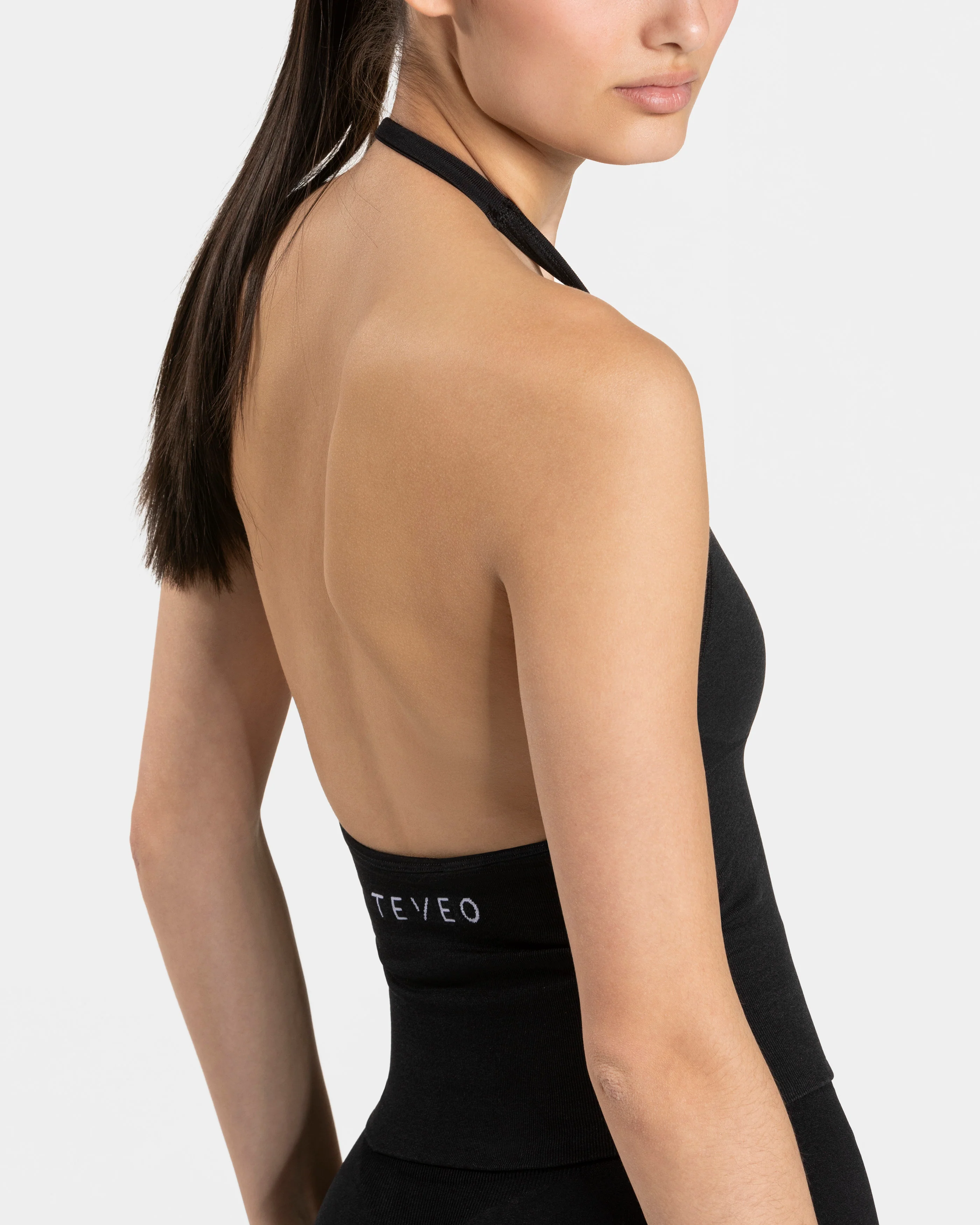 Timeless Pro Neckholder Top "Schwarz" - Image 4