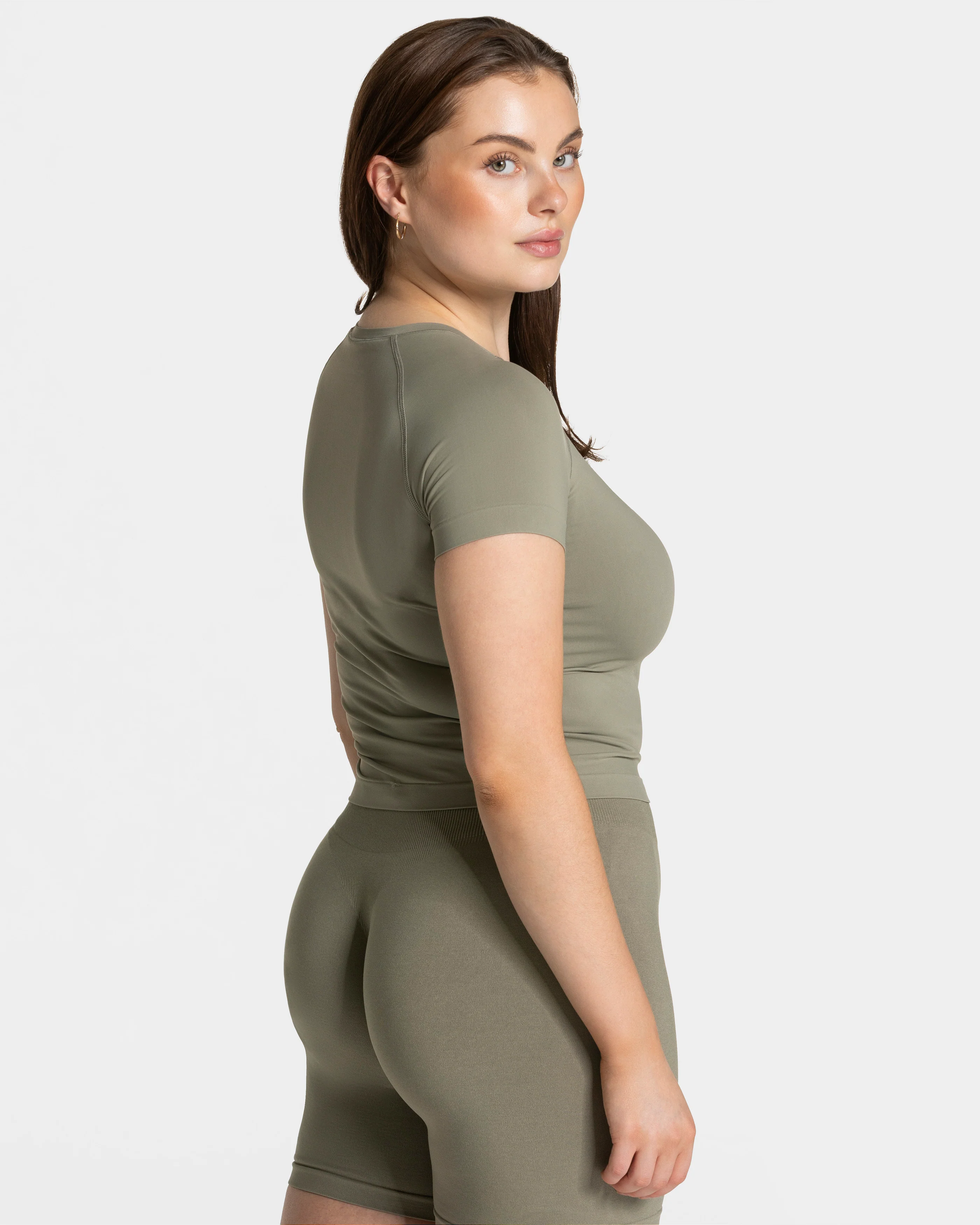 Timeless Pro T-Shirt "Khaki" - Image 2