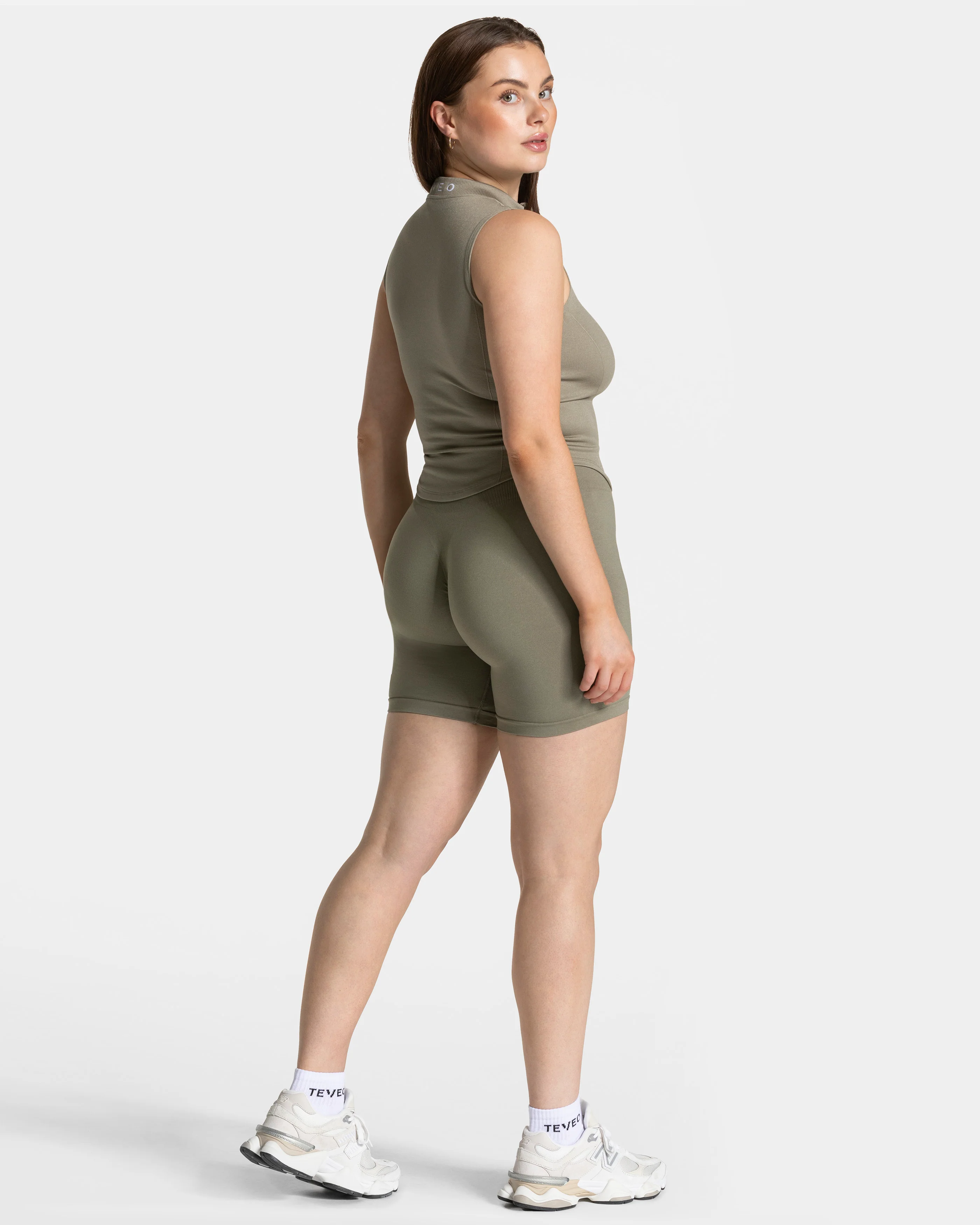 Timeless Pro Zip Tank  "Khaki" - Image 5